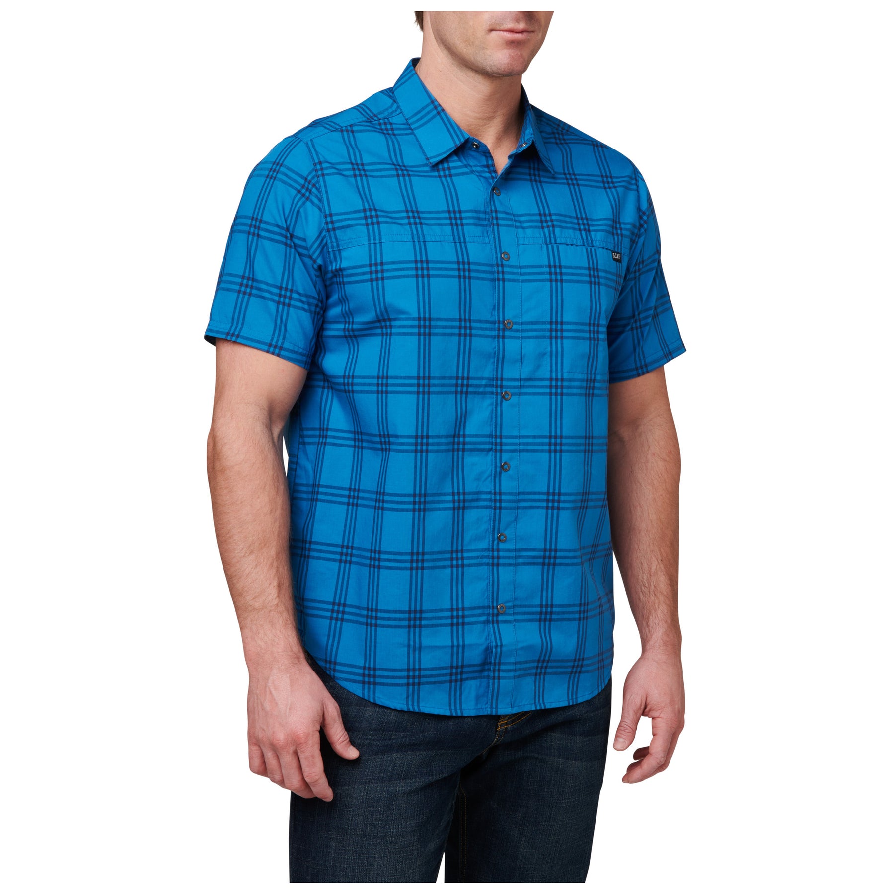 5.11 | WYATT SHORT SLEEVE PLAID SHIRT - Camicia