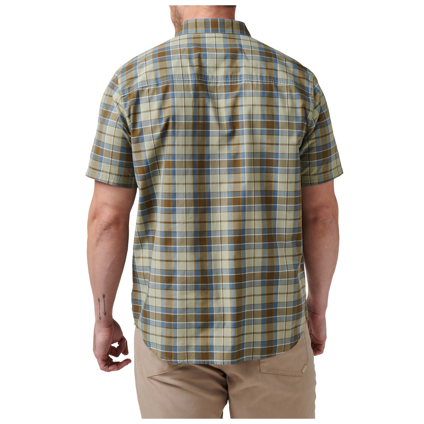 5.11 | WYATT SHORT SLEEVE PLAID SHIRT - Camicia