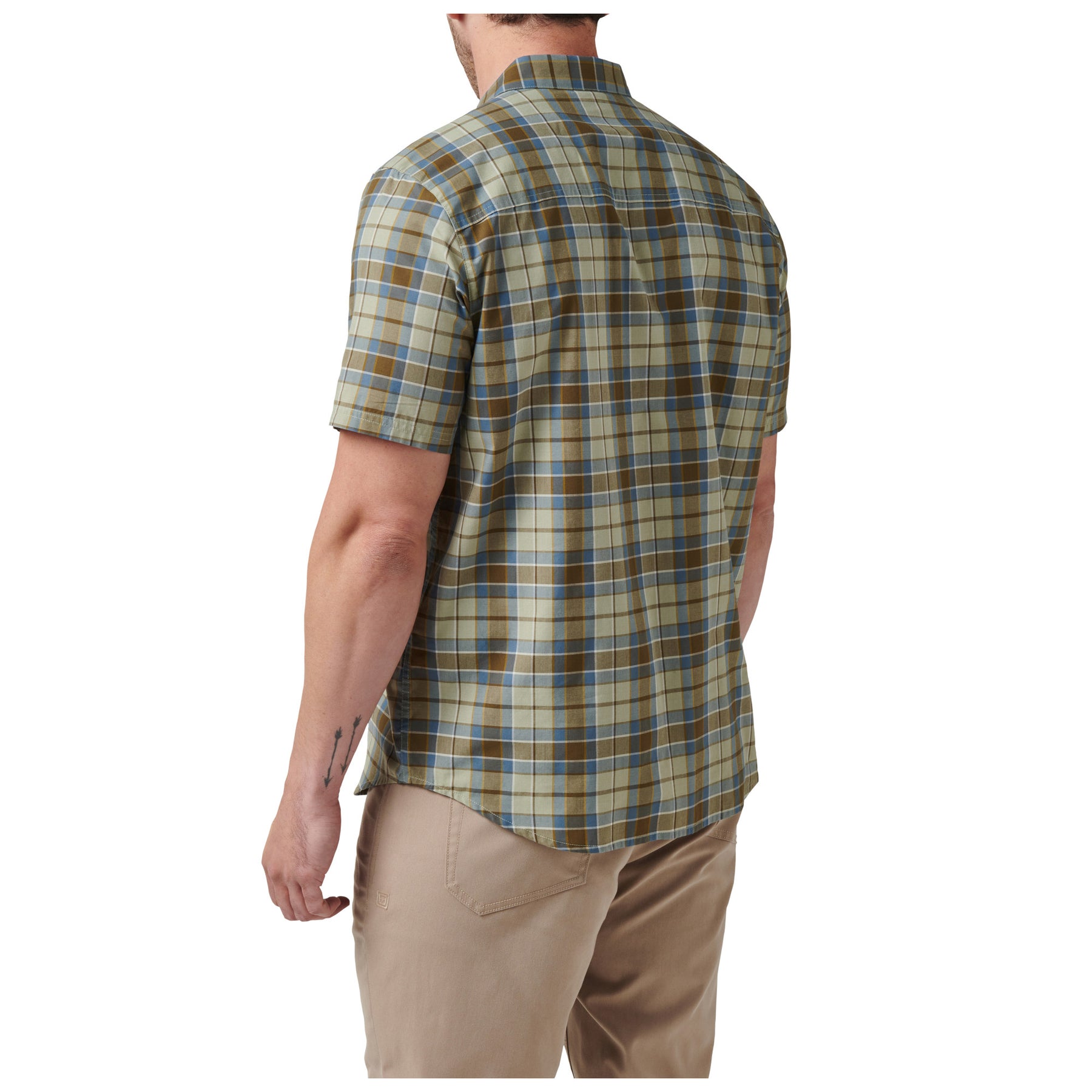 5.11 | WYATT SHORT SLEEVE PLAID SHIRT - Camicia