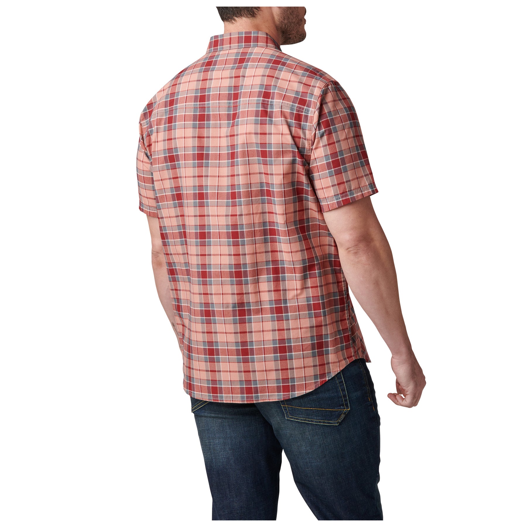 5.11 | WYATT SHORT SLEEVE PLAID SHIRT - Camicia