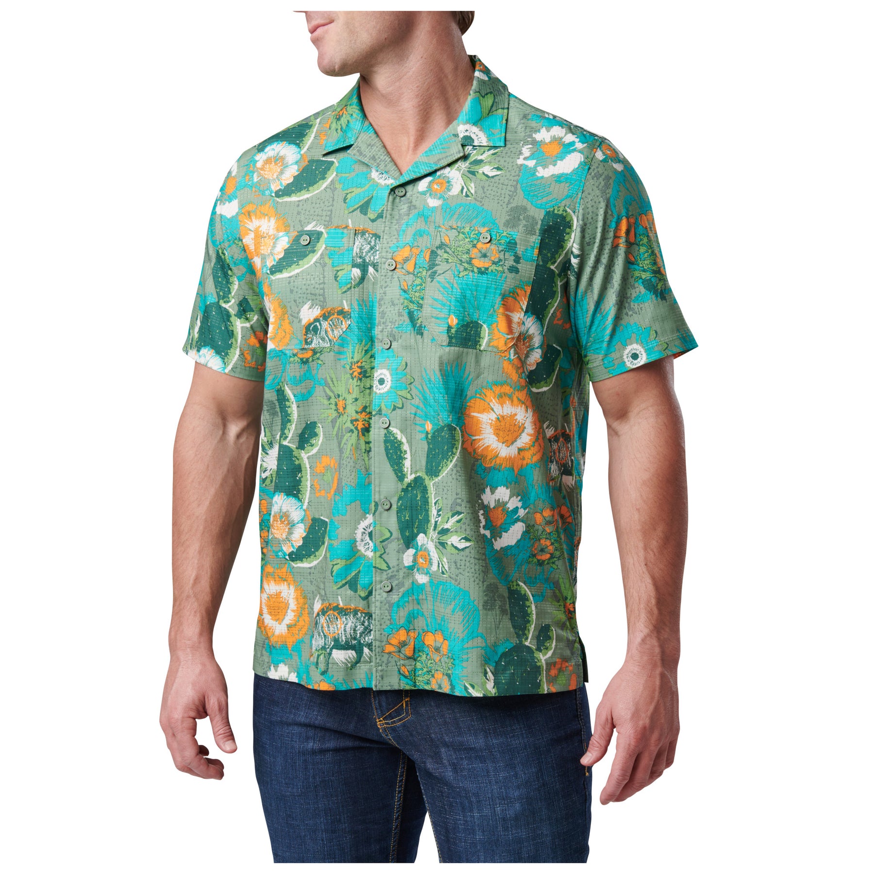 5.11 | HOG HUNTER'S SHORT SLEEVE SHIRT - Desert Sage