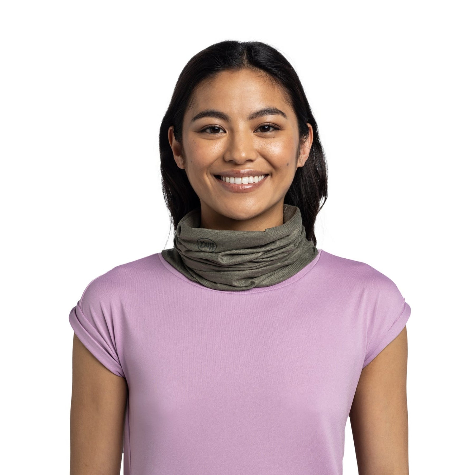 BUFF | COOLNET UV NECKWEAR - SOLID KHAKI - Scaldacollo con protezione solare