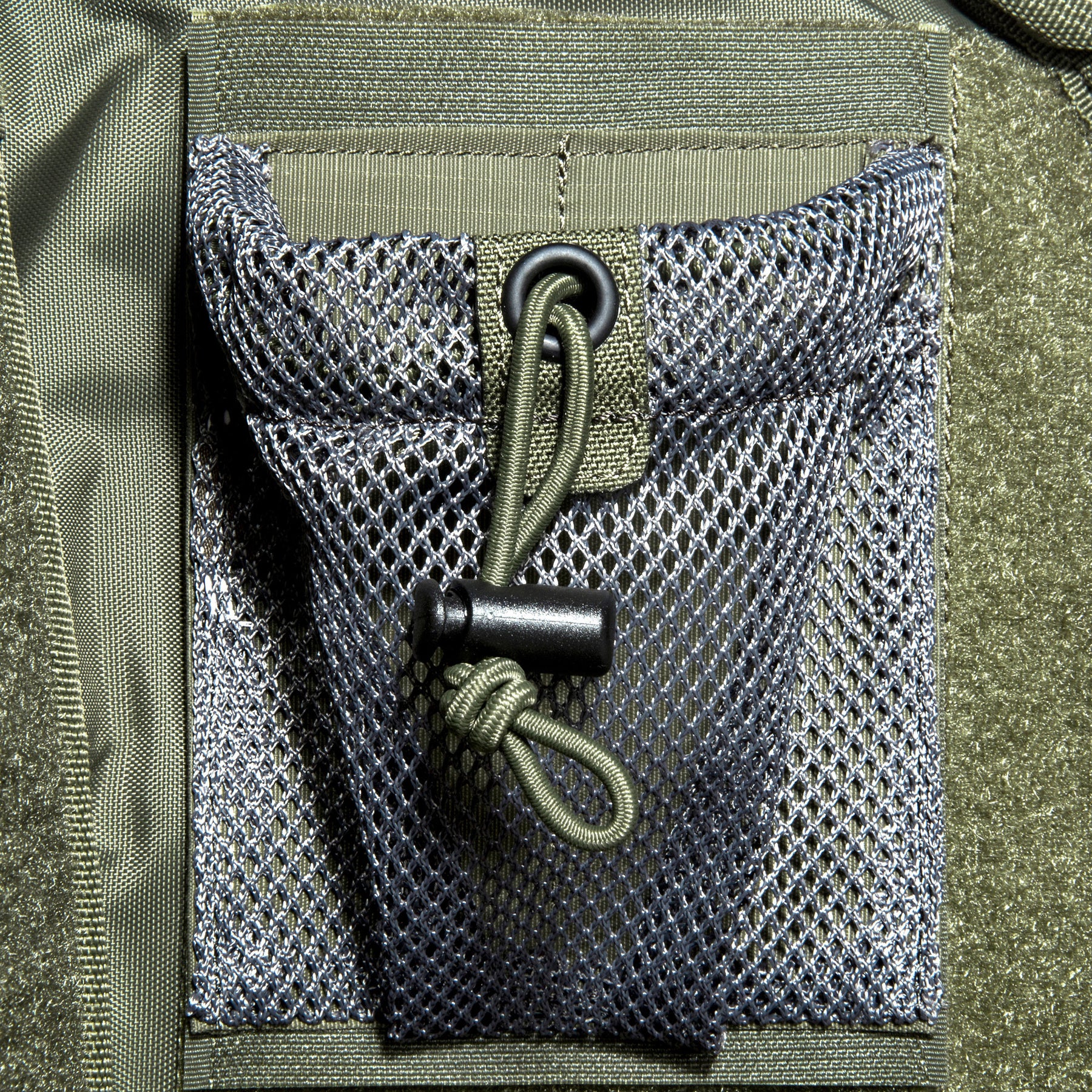TASMANIAN TIGER | MODULAR COLLECTOR VL - Pouch a rete con velcro