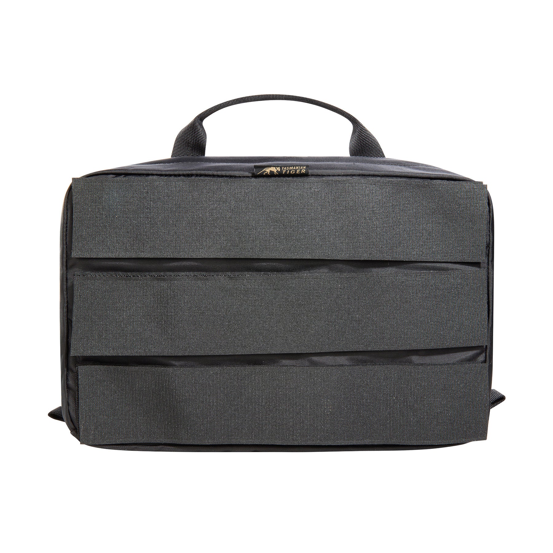 Borsa tattica TASMANIAN TIGER MULTIPURPOSE POUCH VL con maniglia superiore, con patch identificativa - ideale per organizzare attrezzatura militare, outdoor o EDC, su backpacco.it