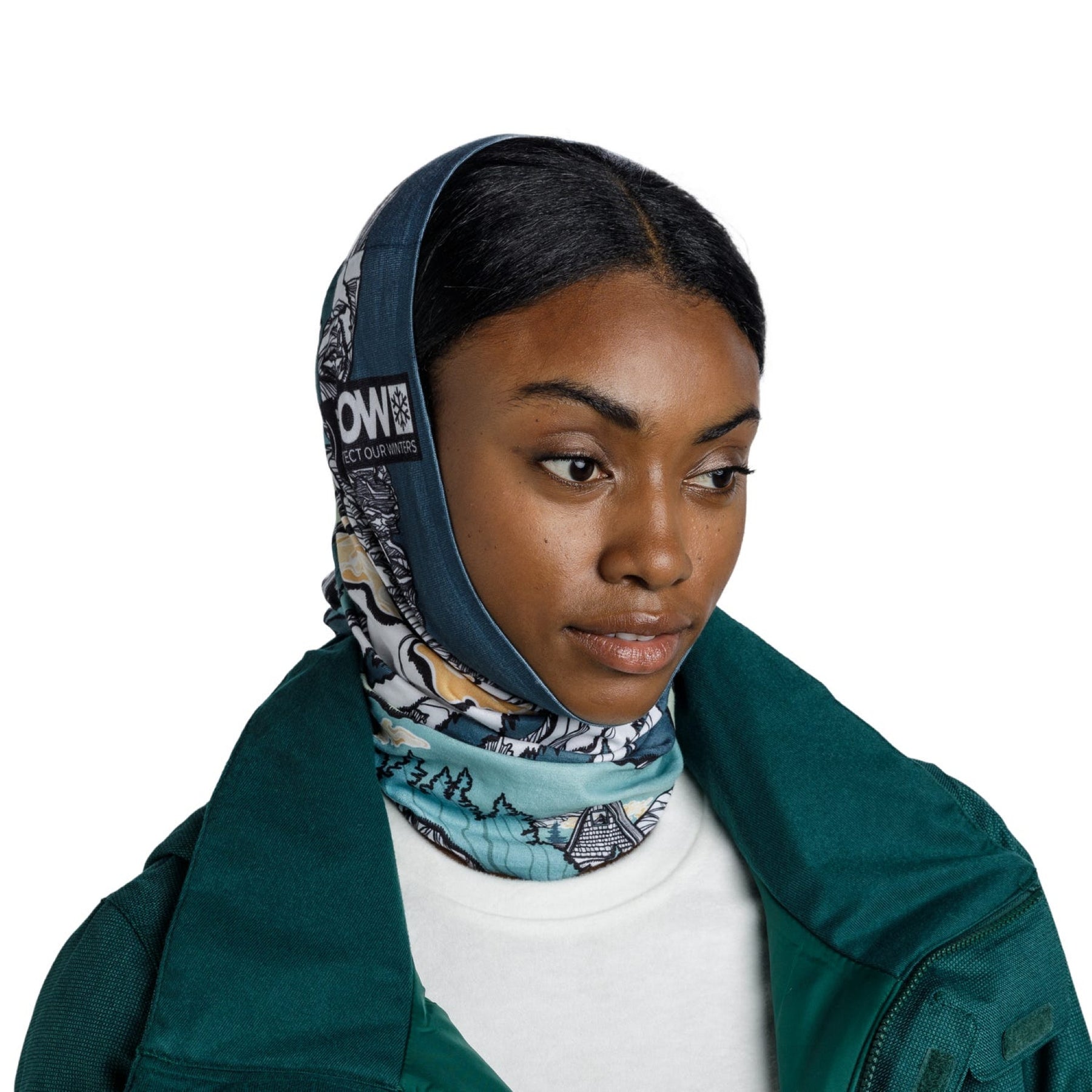 BUFF | THERMONET NECKWEAR - POW LIXOT GREEN - Scaldacollo
