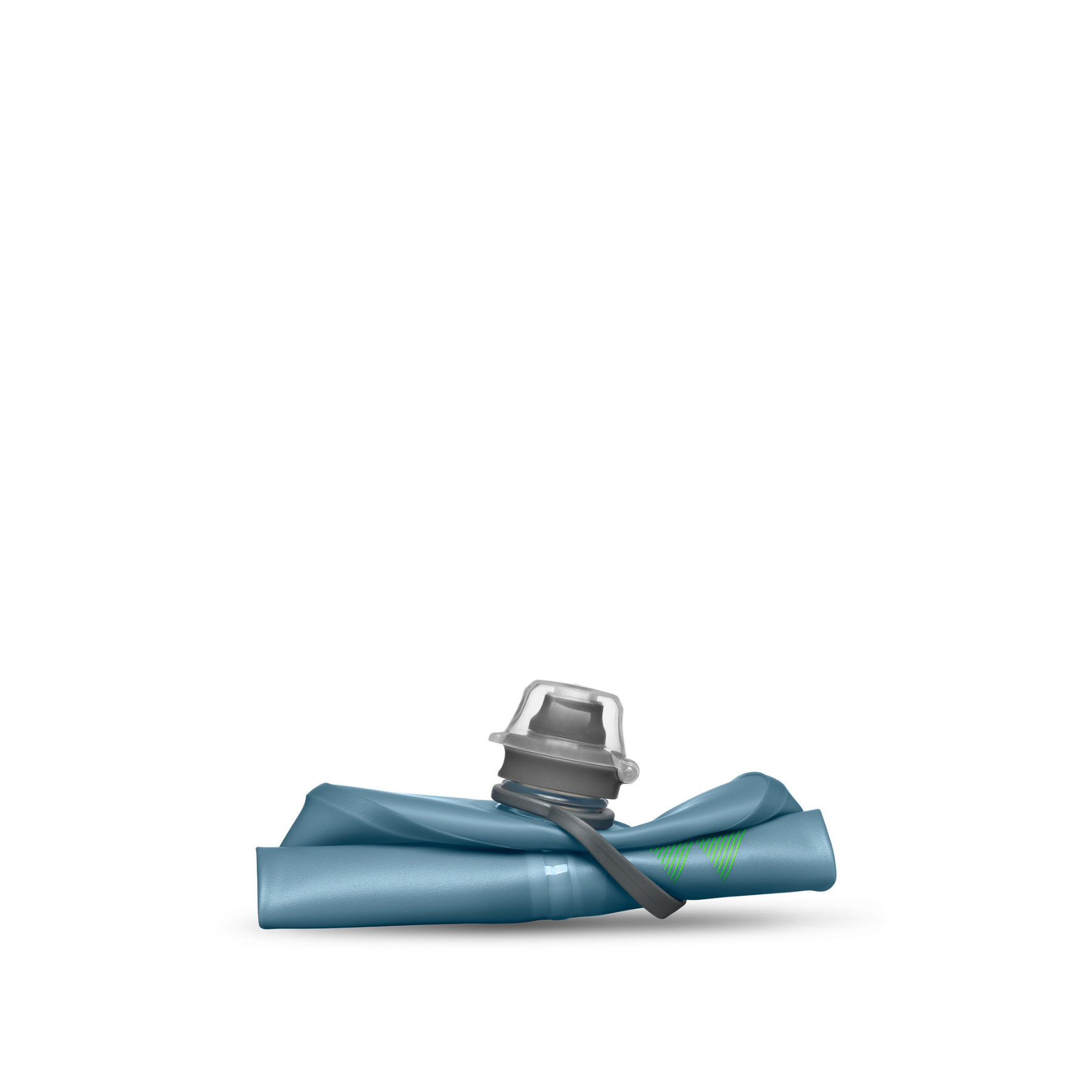 HYDRAPAK STOW, bottiglia pieghevole compatta con tappo e beccuccio, ideale per attività outdoor, disponibile su backpacco.it"