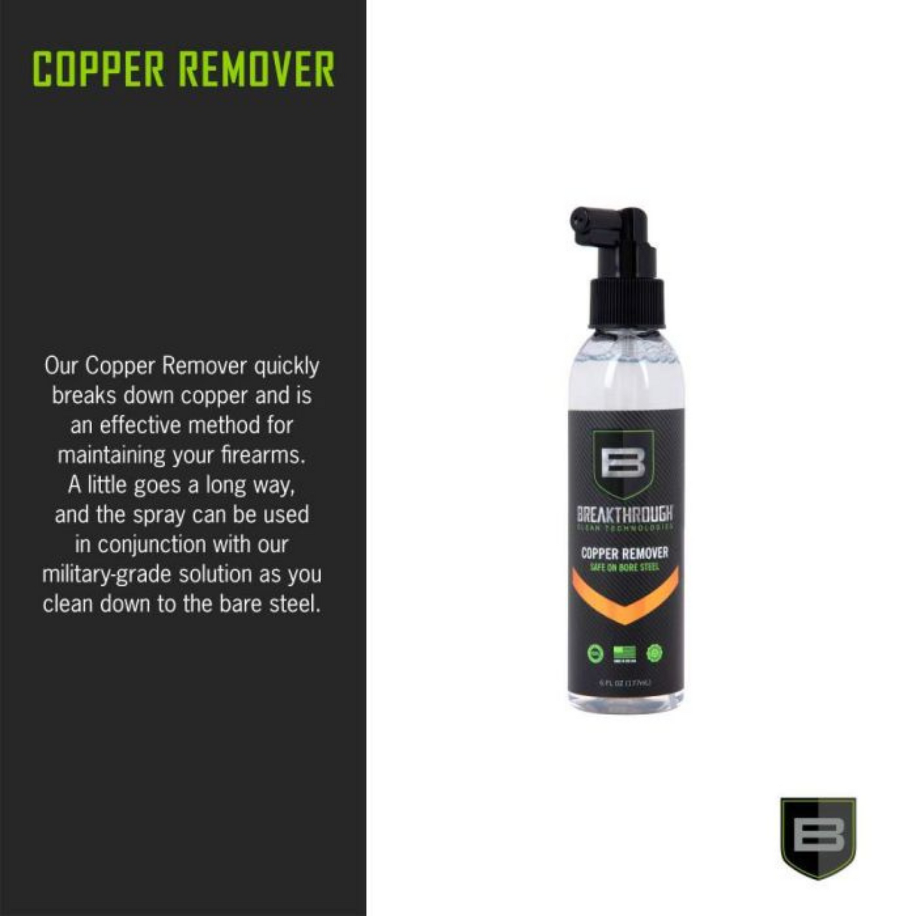 BREAKTHROUGH | COPPER REMOVER - Solvente per incrostazioni di rame