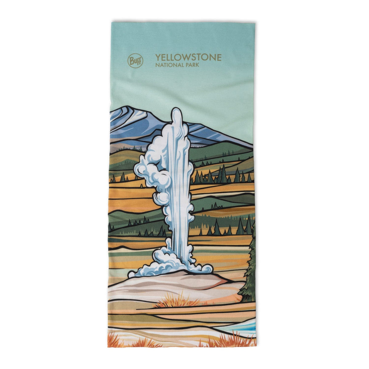 BUFF | COOLNET UV NECKWEAR - YELLOWSTONE NATIONAL PARK - Scaldacollo con protezione solare