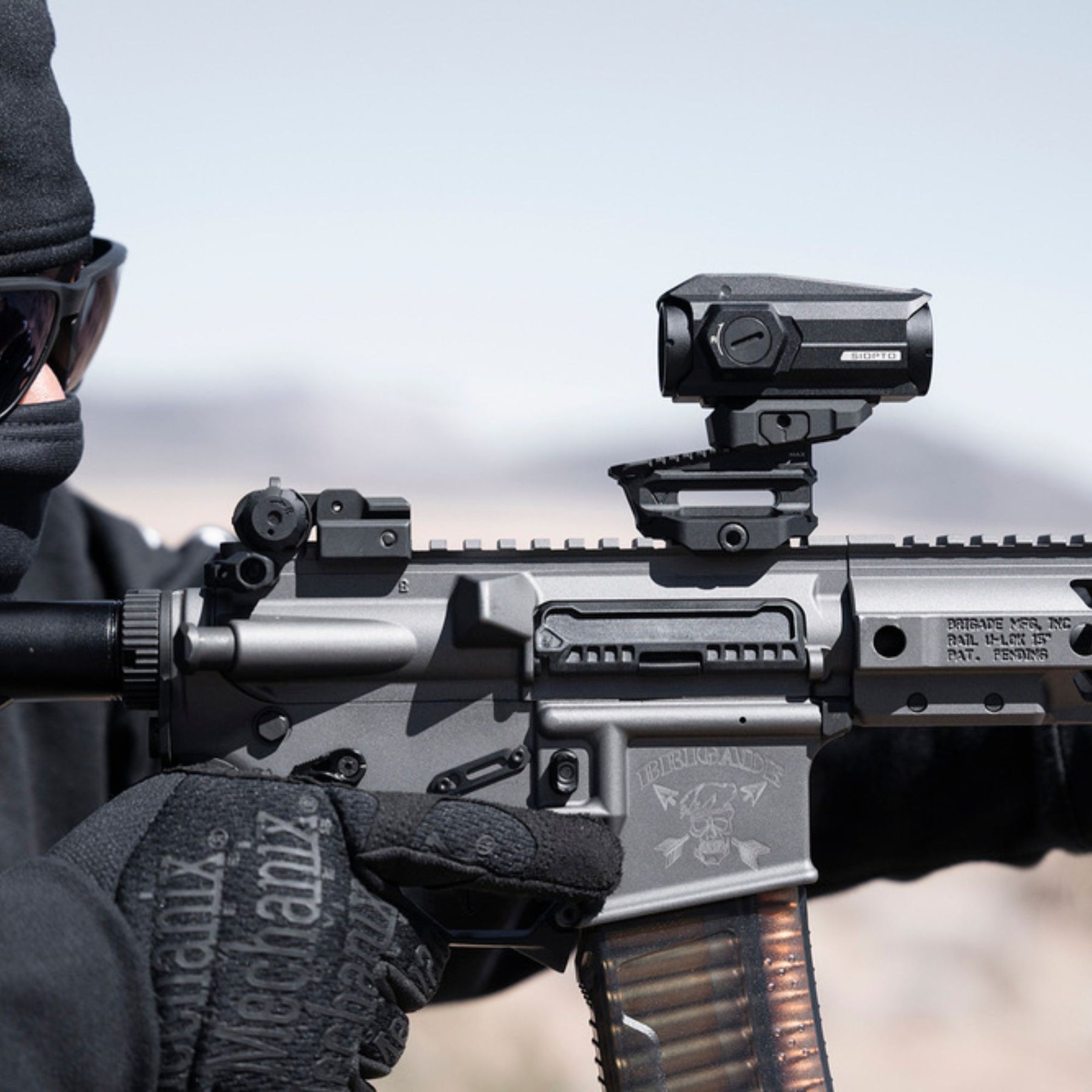 STRIKE IND. | VARIABLE OPTIC MOUNT FOR AIMPOINT MICRO STANDARD - Supporto rialzato per ottica