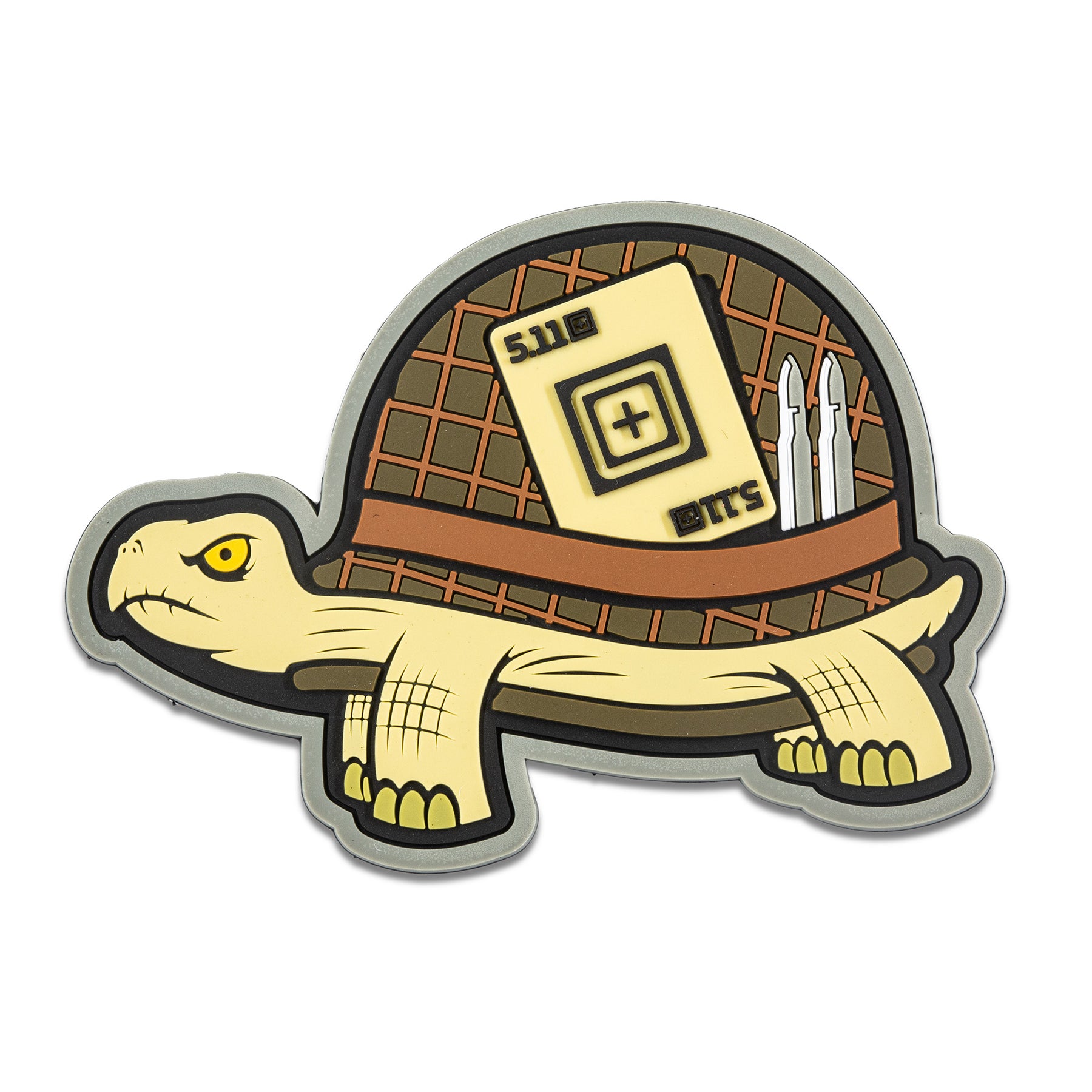 PATCH VELCRO 5.11 PVC- SGT TORTOISE