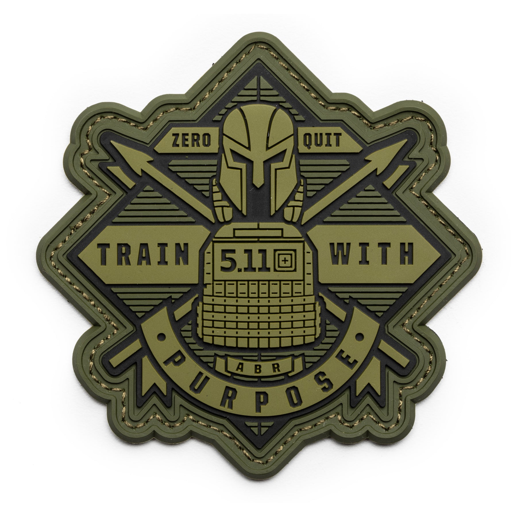 PATCH VELCRO 5.11 PVC- TRAIN WITH PURPOSE