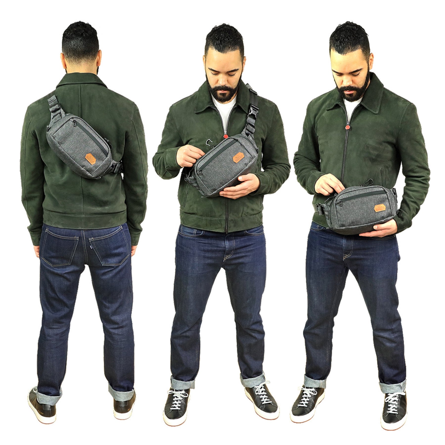 Vanquest | DENDRITE LARGE Sling Bag - Marsupio