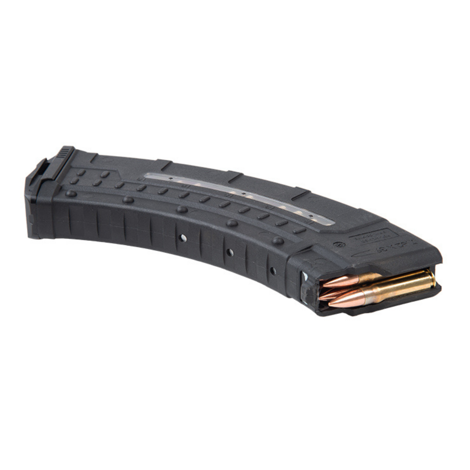 UTG | AK / AKM WINDOWED POLYMER MAGAZINE - 30 RND, 7.62 X 39 MM - Caricatore AK, 30 colpi, 7.62 x39 mm