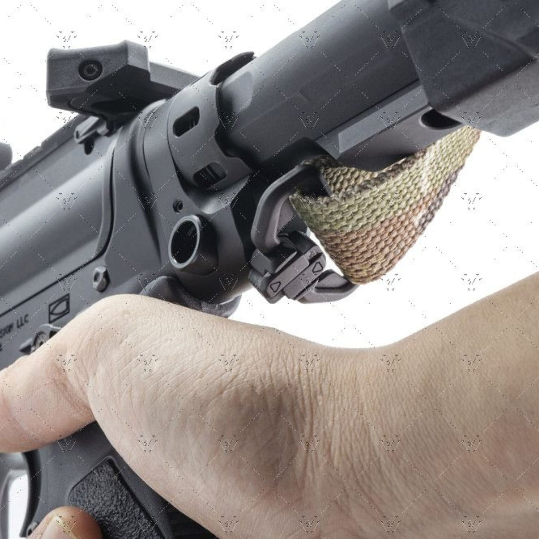 STRIKE IND. | TRIBUS V2 QD ENHANCED CASTLE NUD AND END PLATE - Piastra terminale AR con aggancio QD