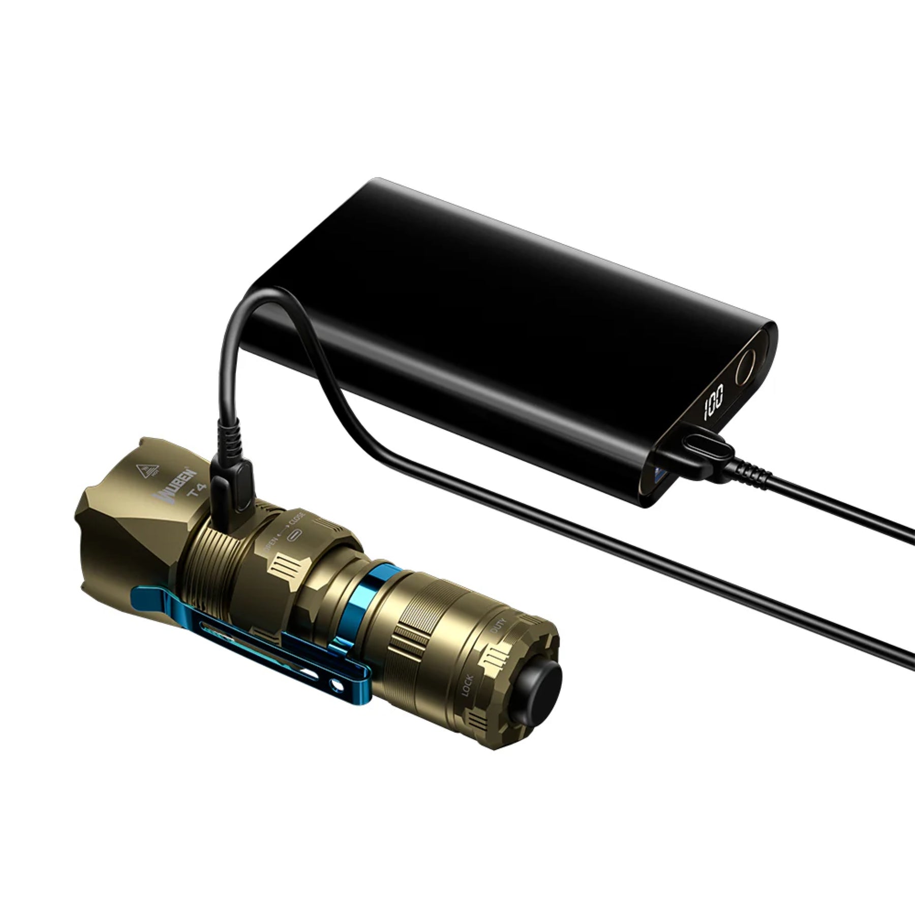 WUBEN | T4 - Torcia tattica da 850 lumens