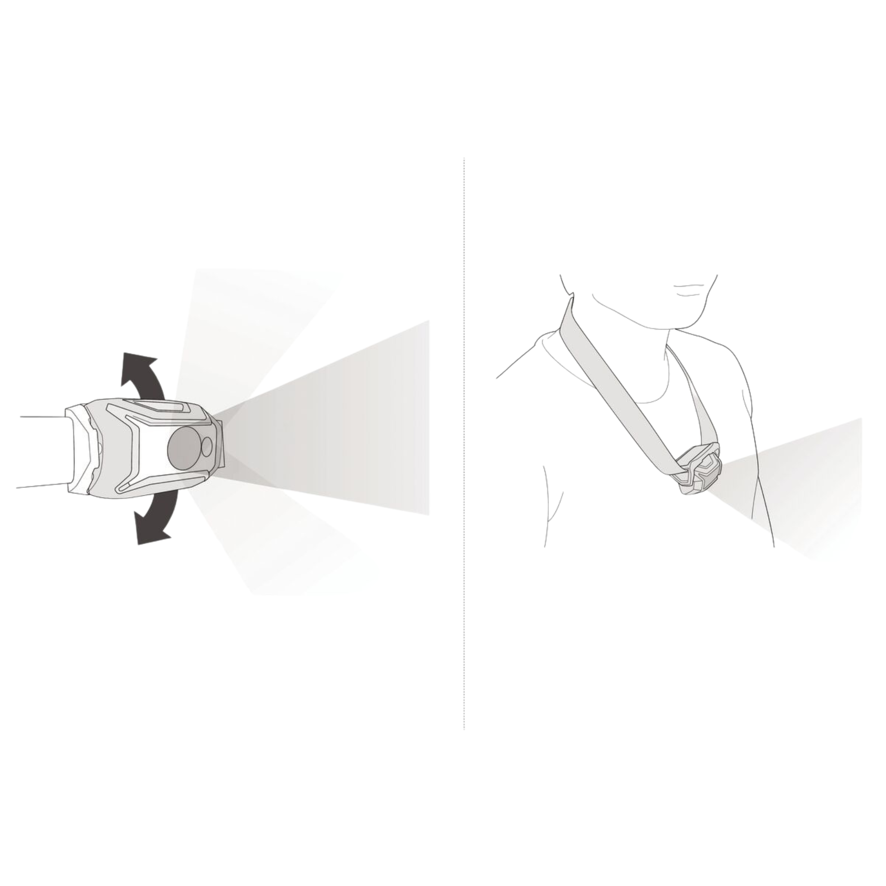 Petzl Tikka torcia frontale 350 lumens versione 2025, lampada da testa ibrida per campeggio, trekking e outdoor, illuminazione compatta e leggera, SU BACKPACCO.IT