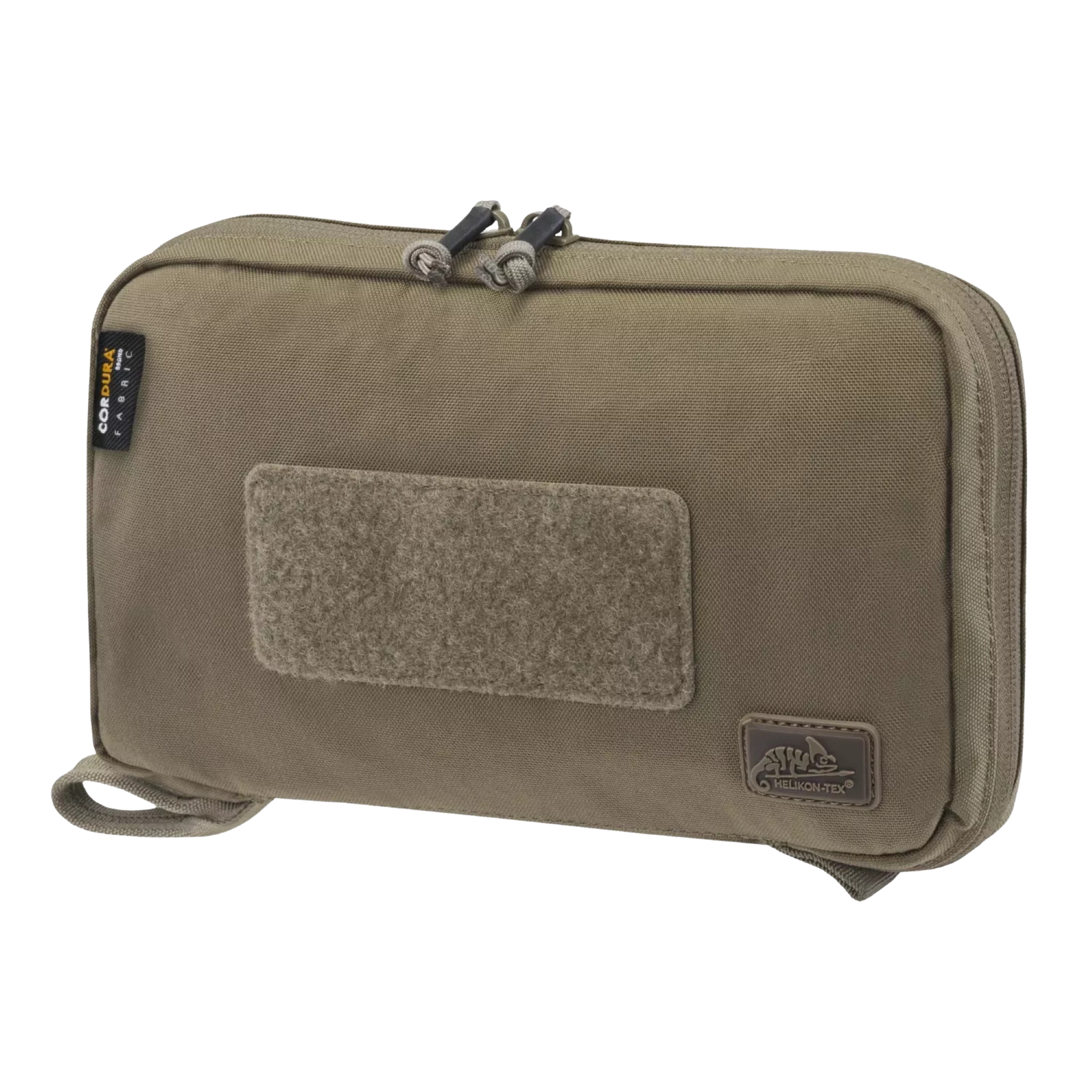 Helikon-Tex Mini Service Pocket in Cordura, utility pouch orizzontale, tasca tattica per manutenzione armi, con pannello in velcro e doppia cerniera, su backpacco.it