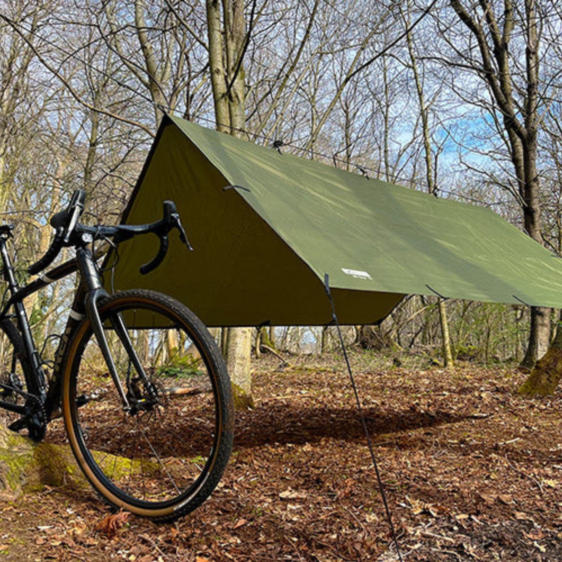 DD | RECYCLED TARP 3 X 3 METRI - Telo per camping ed escursioni