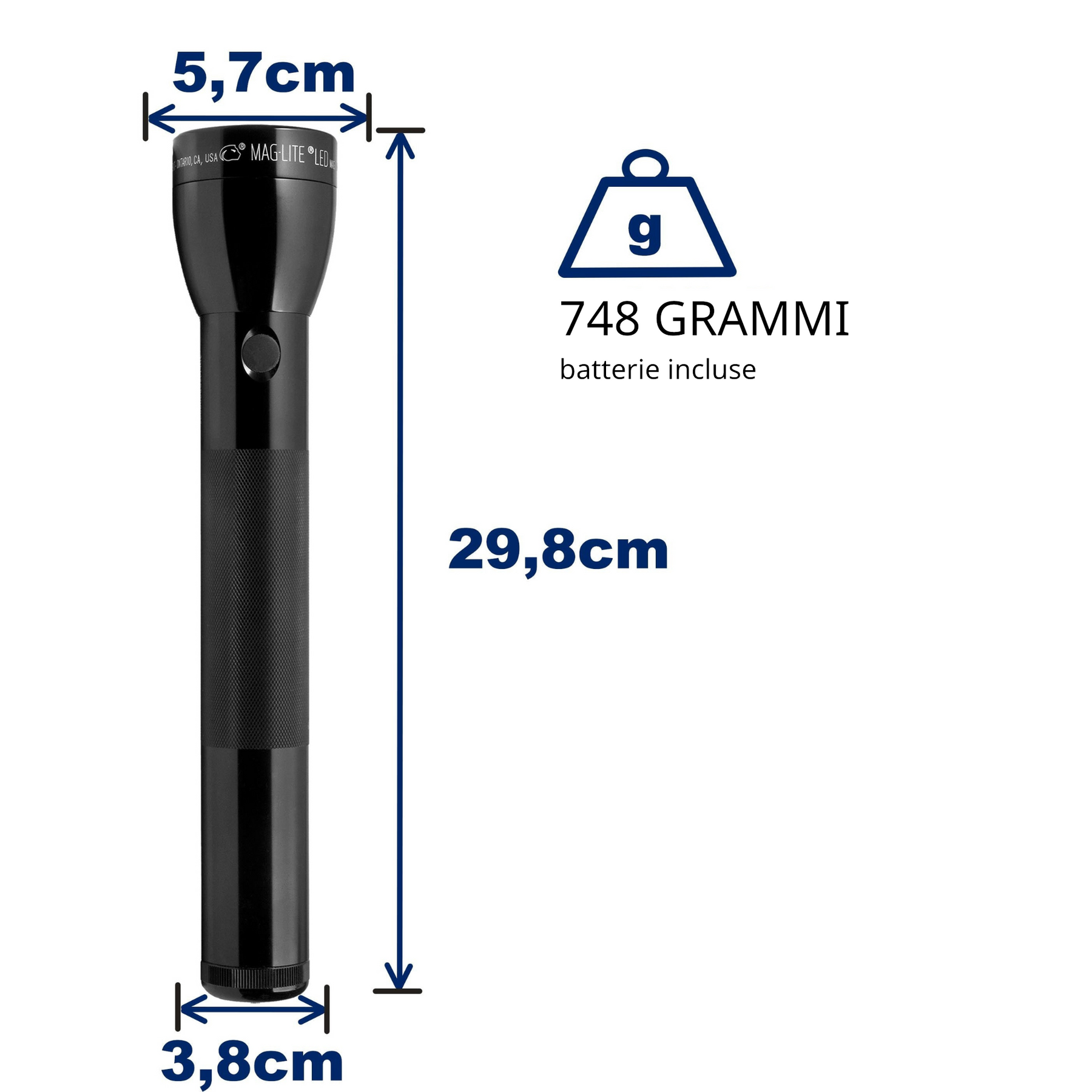 MAGLITE | ML300L LED 3D - Torcia