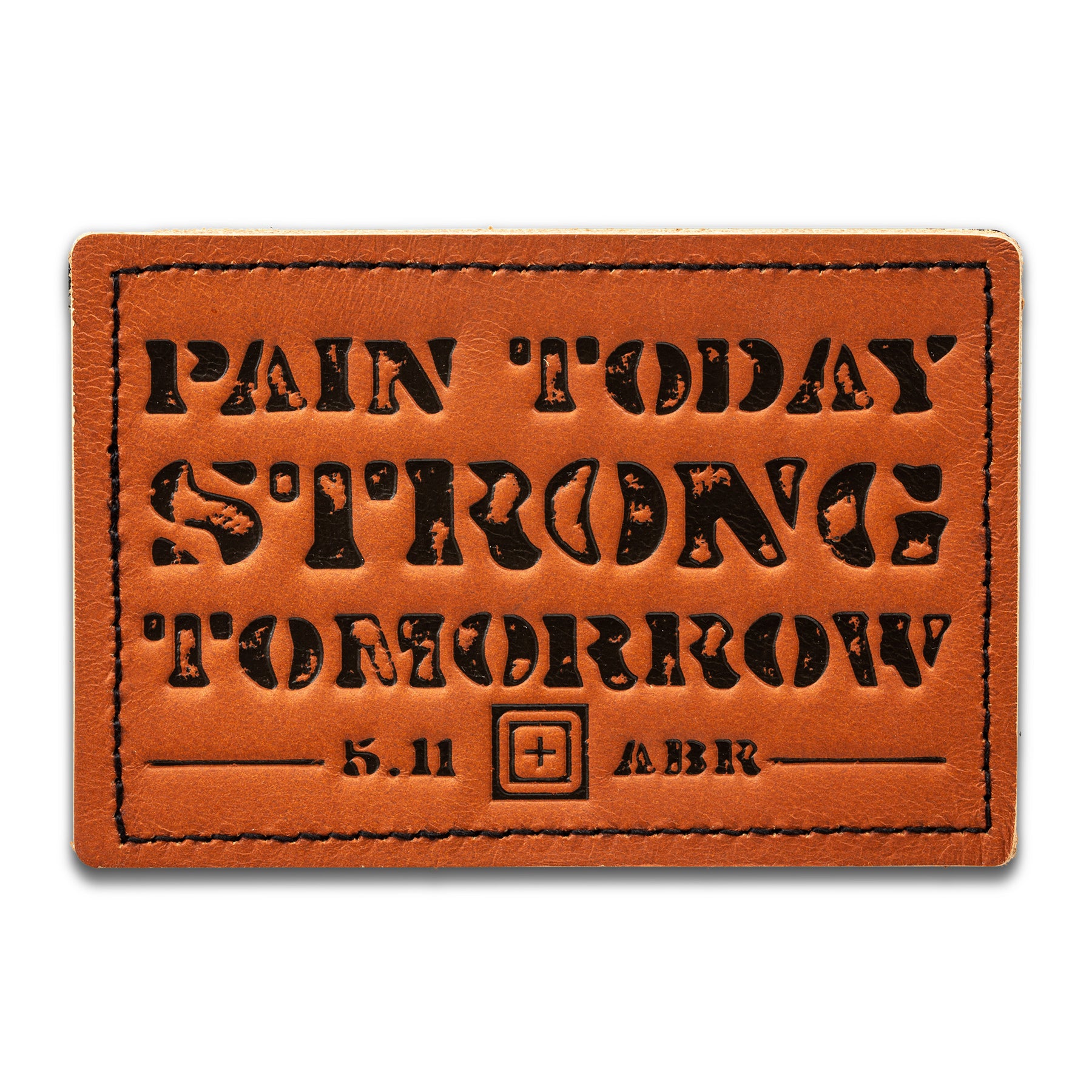 PATCH VELCRO 5.11 IN CUOIO- STRONG TOMORROW