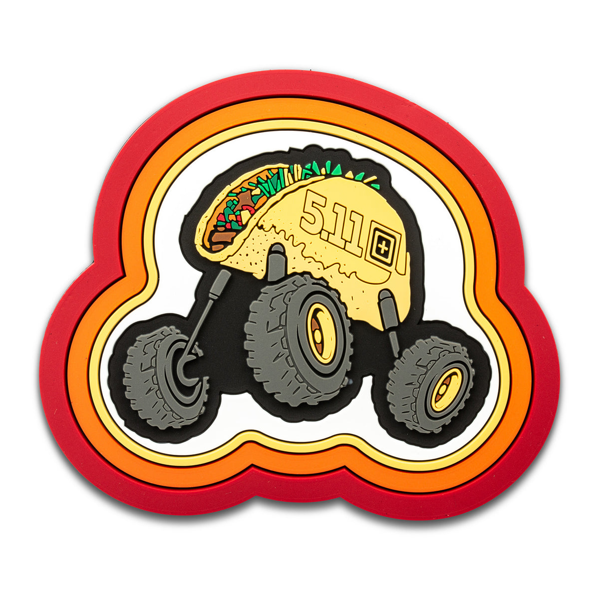 PATCH VELCRO 5.11 PVC - TACO TRUCK - BackPacco - BP-5.11-92275