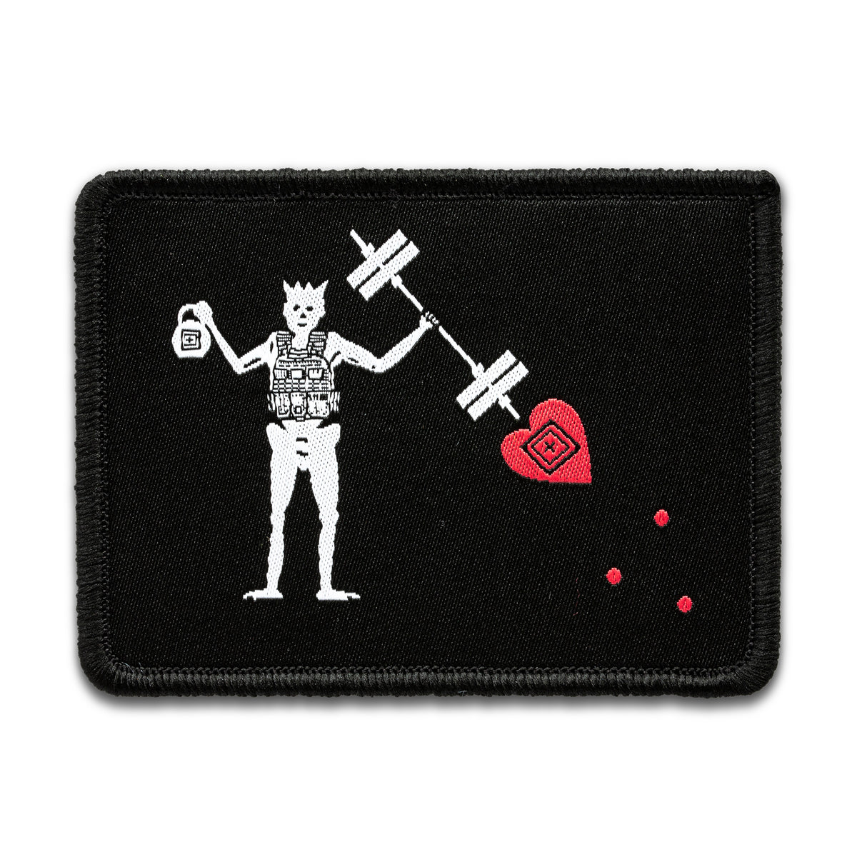 PATCH VELCRO 5.11 RICAMATA - BLACK BEARDS WORKOUT - BackPacco - BP-5.11-92276