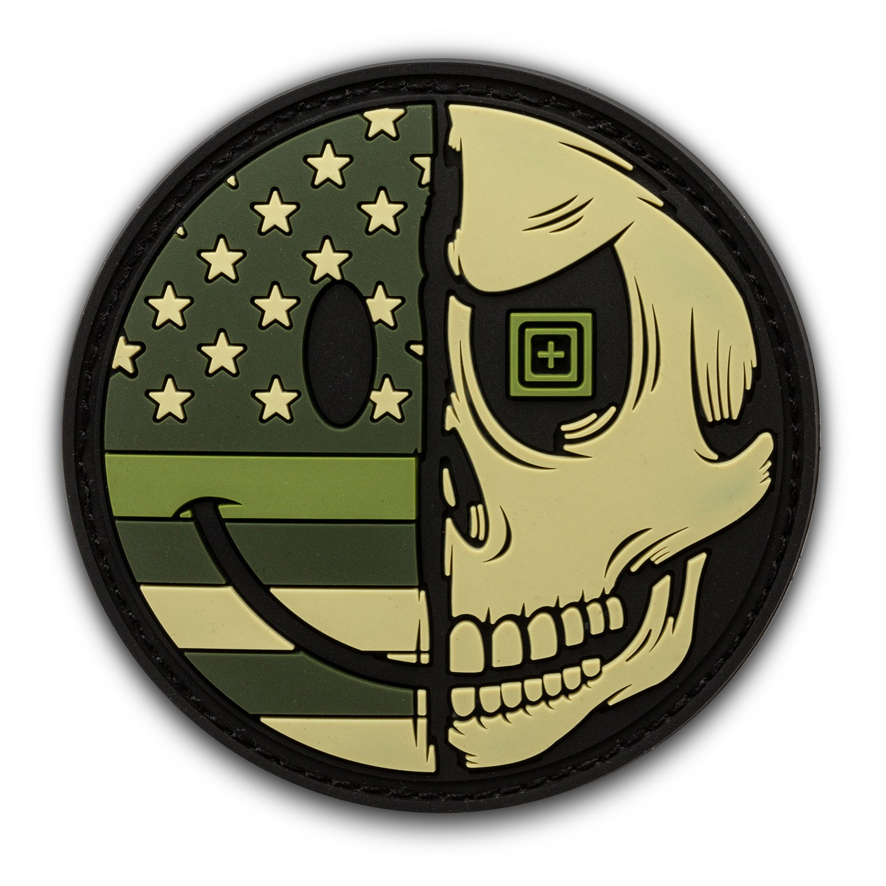 PATCH VELCRO 5.11 PVC- MR HAPPY DRAB
