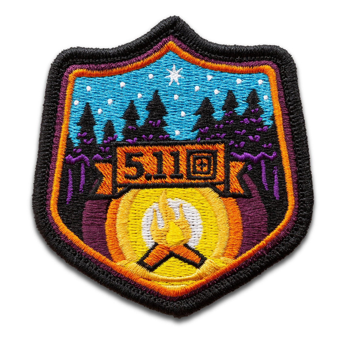 PATCH VELCRO 5.11 RICAMATA - SUMMER CAMPFIRE - BackPacco - BP-5.11-92333