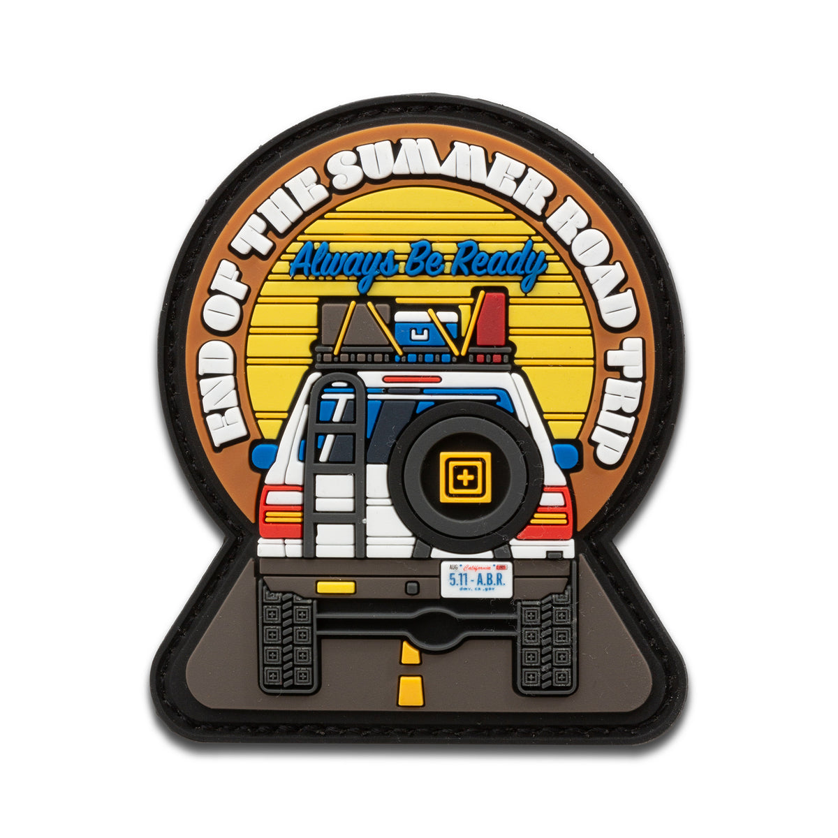 PATCH VELCRO 5.11 PVC - OVERLANDER SUNSET - BackPacco - BP-5.11-92377