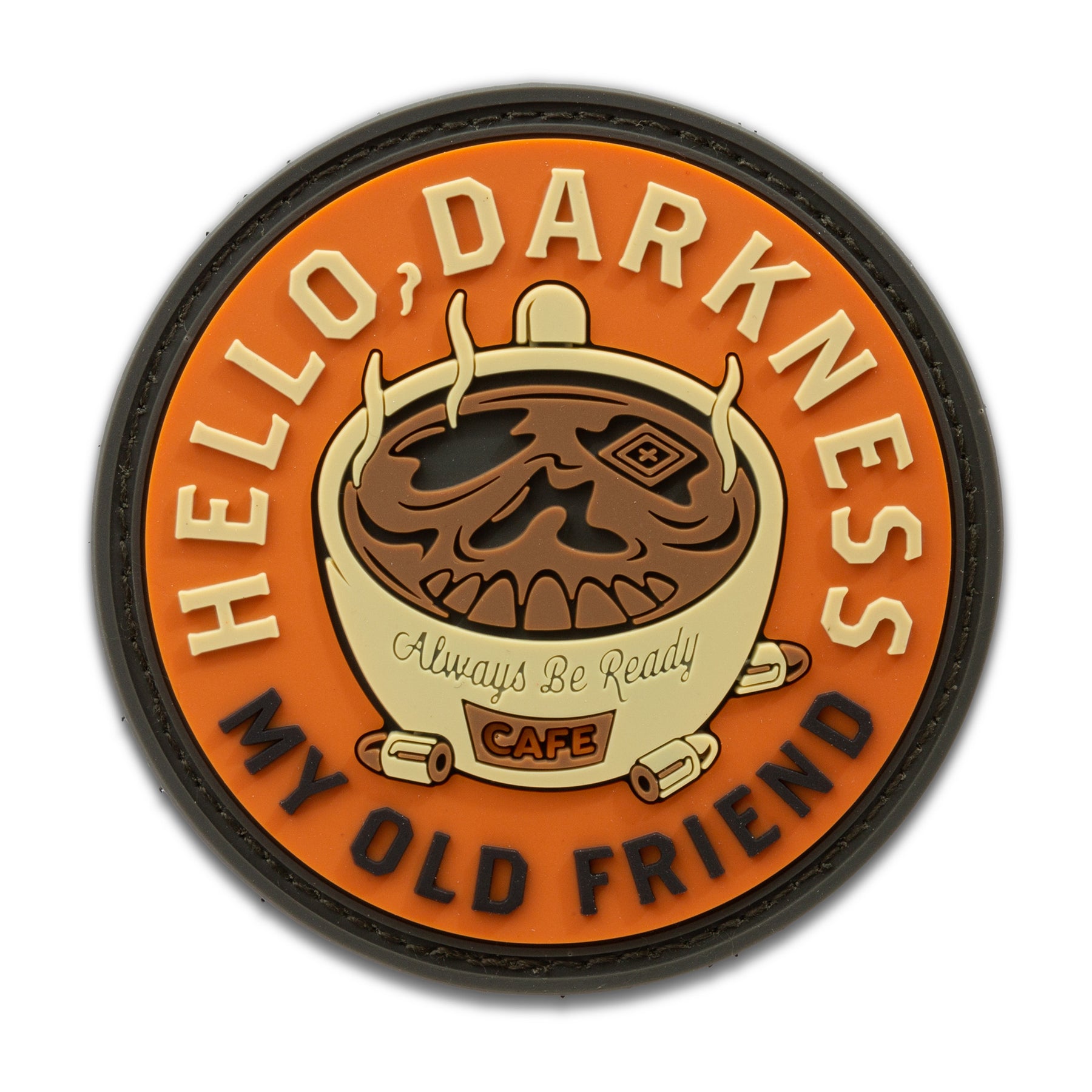 PATCH VELCRO 5.11 PVC- HELLO DARKNESS