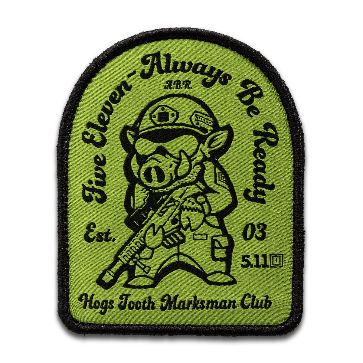 PATCH VELCRO 5.11 RICAMATA - HOG HUNTER - BackPacco - BP-5.11-92460