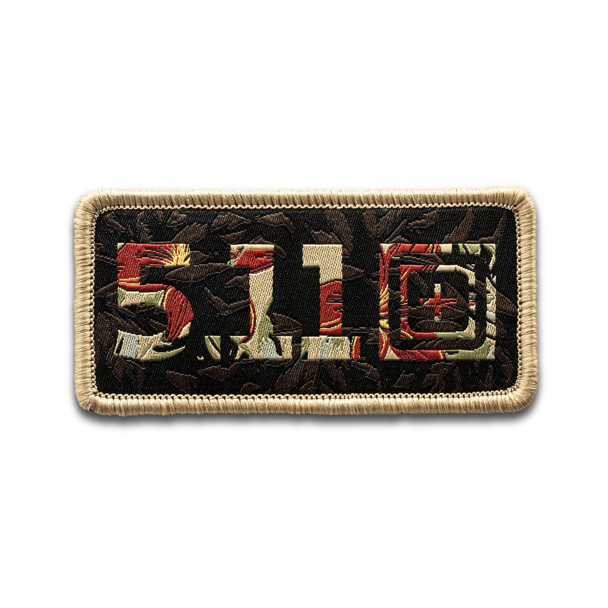 PATCH VELCRO 5.11 RICAMATA - TROPICAL LOCKUP - BackPacco - BP-5.11-92490AAB