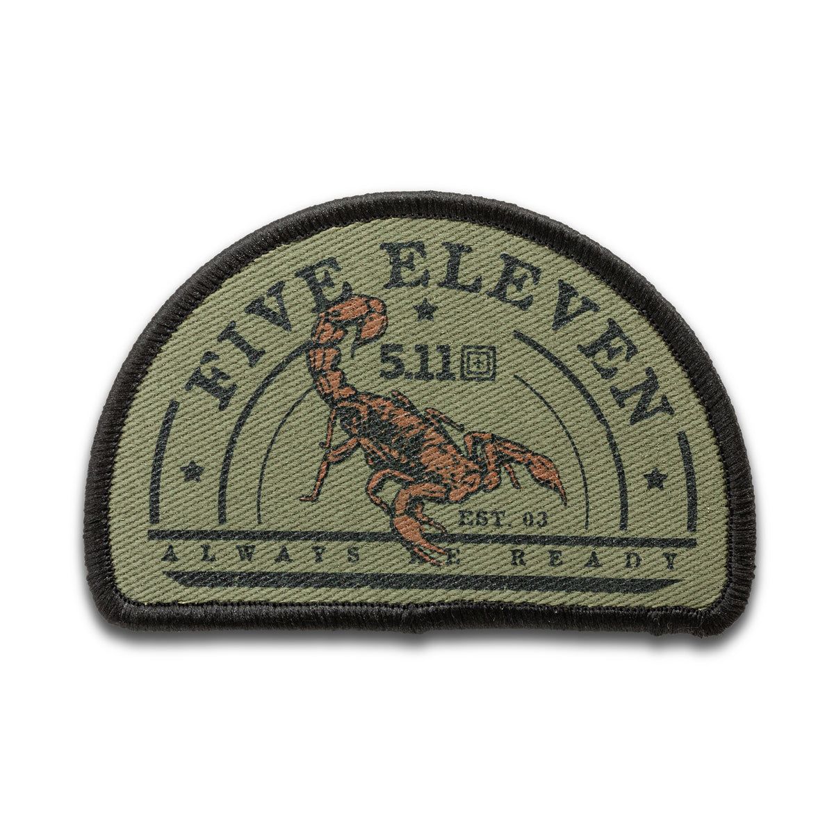 PATCH VELCRO 5.11 RICAMATA - DESERT SCORPION - BackPacco - BP-5.11-92515ABK-186