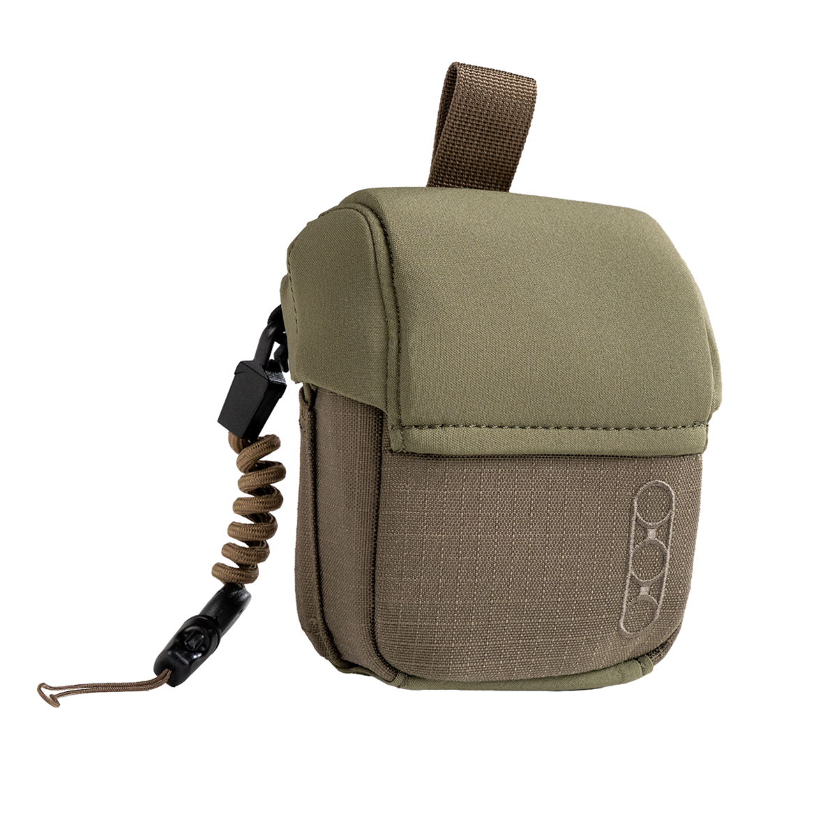 Pouch tattica foderata Eberlestock MAG-FREE Rangefinder Pouch, custodia per telemetro o piccoli accessori, chiusura rapida e sicura, con cordino di ritenzione e passante per cintura o MOLLE