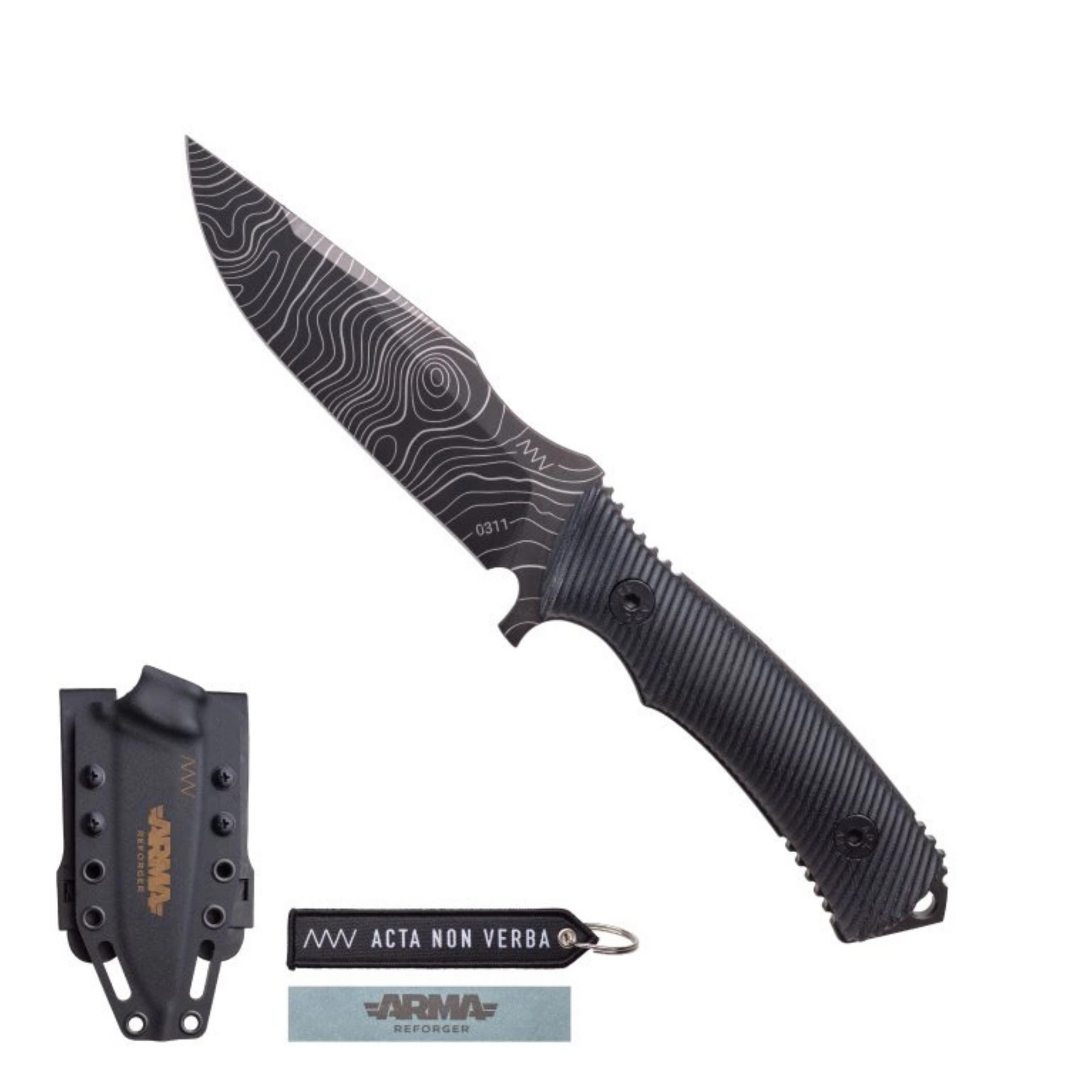 ACTA NON VERBA | M311 COMP ARMA REFORGER - Coltello a lama fissa in edizione speciale
