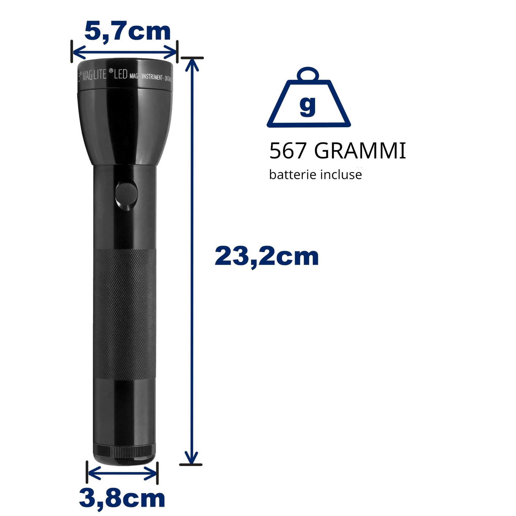 MAGLITE | ML300L LED 2D - Torcia