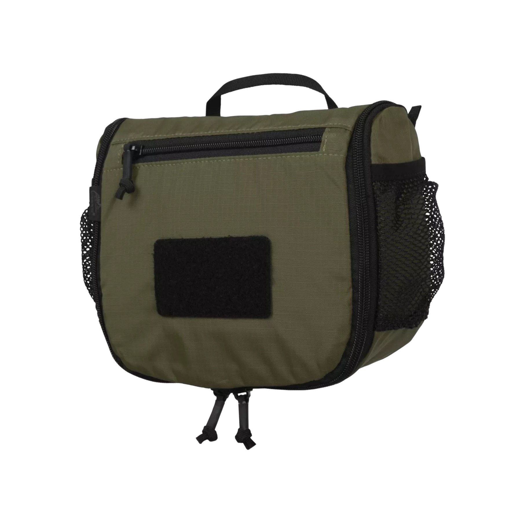 Helikon-Tex Travel Toiletry Bag, necessaire da bagno e trousse da viaggio, borsa appendibile con tasche a rete e pannello in velcro per patch, kit igienico da campeggio e trekking, su backpacco.it