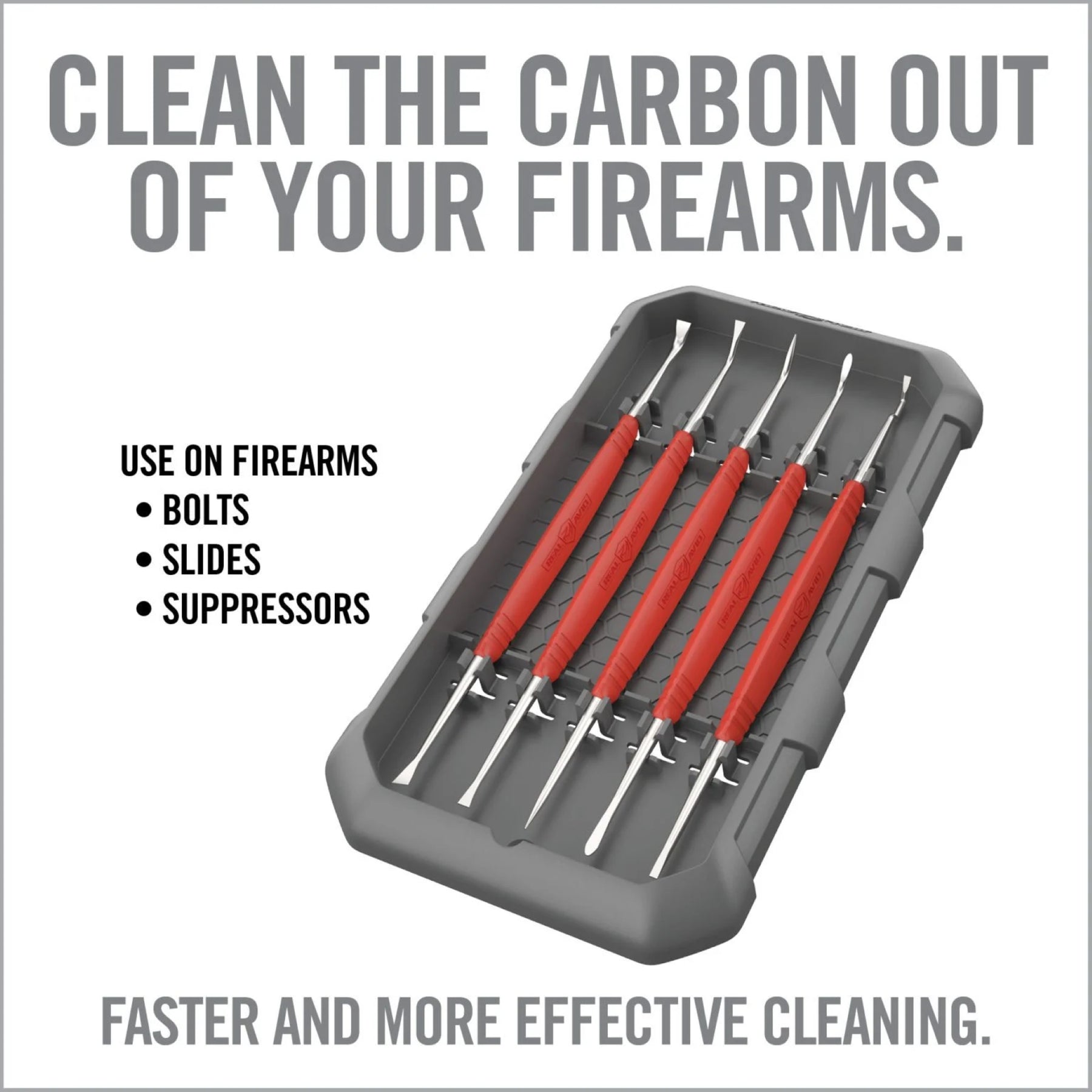 REAL AVID | ACCU-GRIP STEEL PICKS - Set di plettri