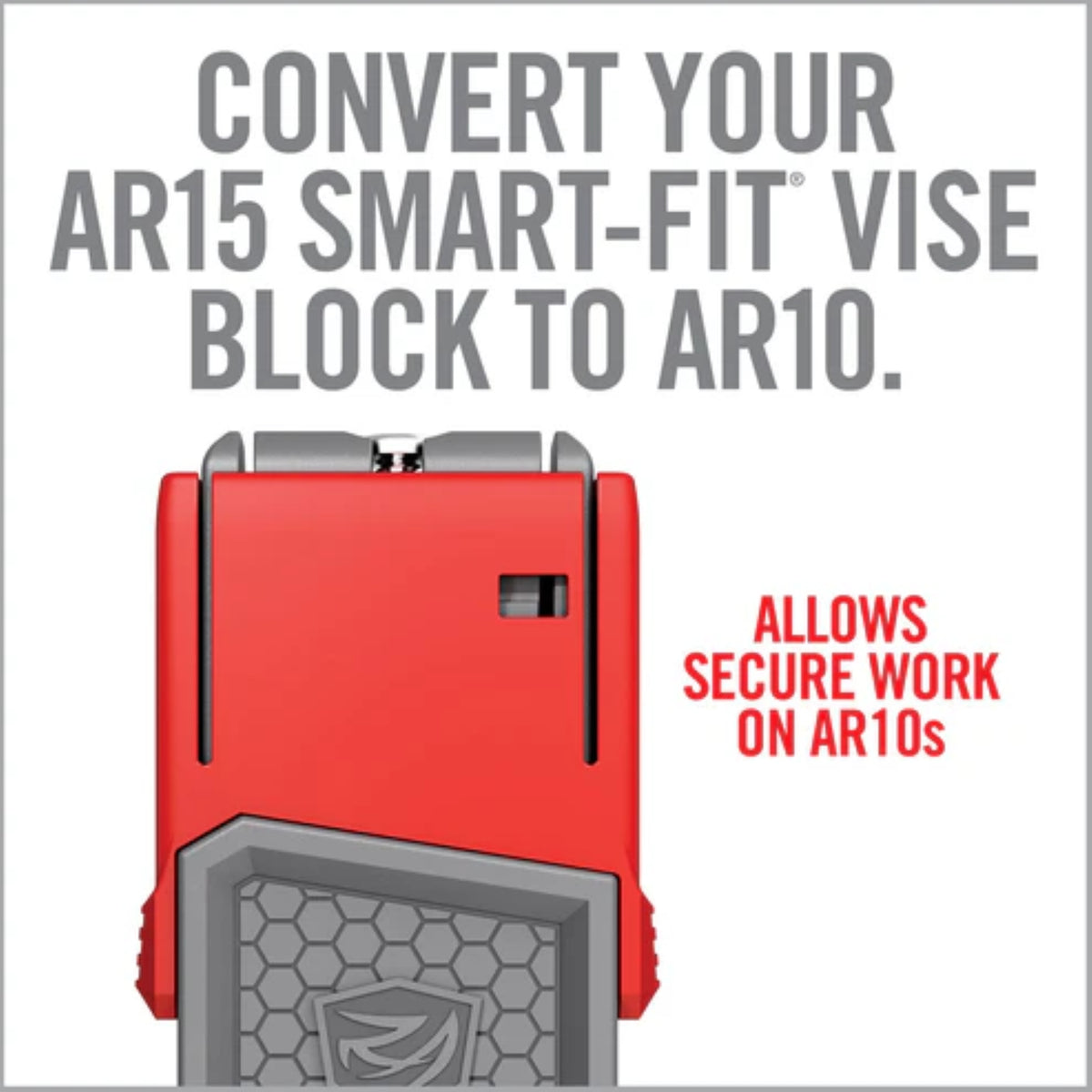 REAL AVID | SMART-FIT VISE BLOCK SLEEVE FOR AR10 - Adattatore AR10 per Smart-Fit AR15 Vise Block