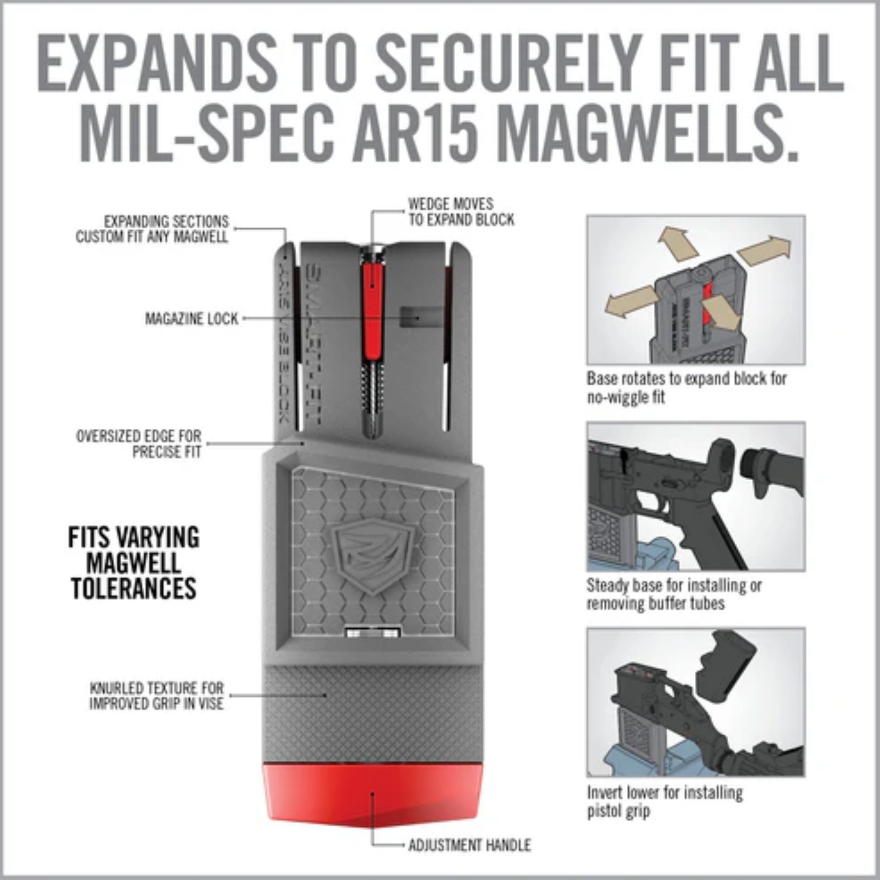 REAL AVID | ARMORER'S MASTER KIT AR15 - Kit completo per AR-15