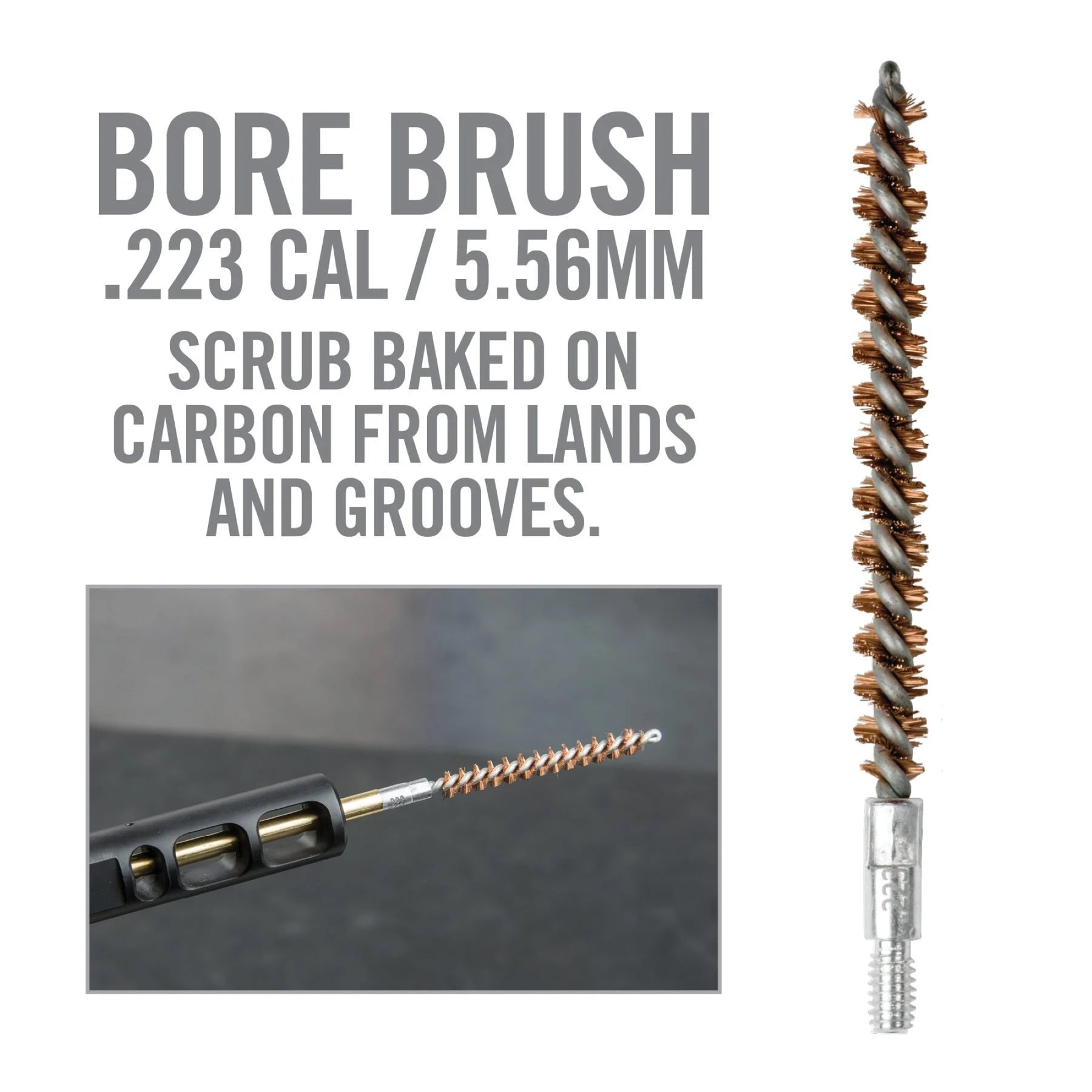 REAL AVID | AR-15 BRUSH COMBO - Scovolini e tamponi di ricambio per Gun Boss AR15
