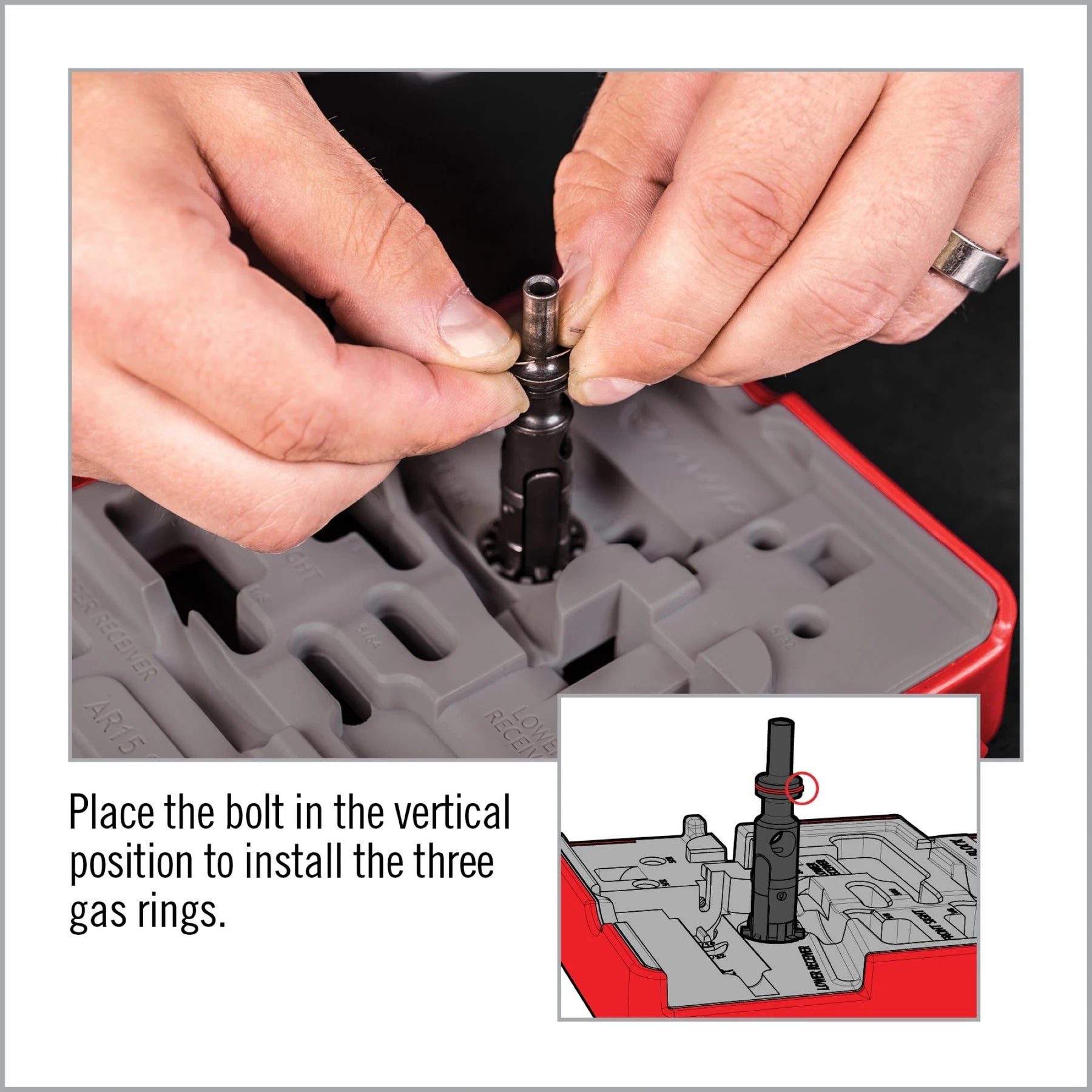 REAL AVID | MASTER BENCH BLOCK AR15 - Banco multifunzione per AR-15