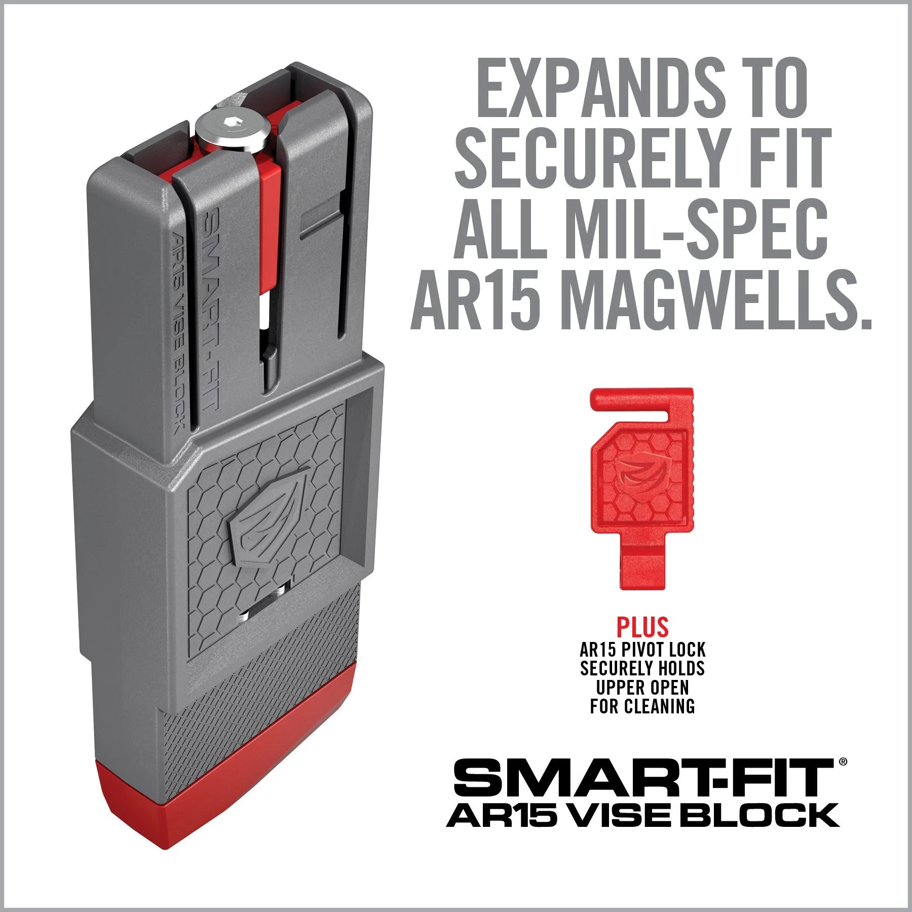 REAL AVID SMART-FIT AR-15 VISE BLOCK - SISTEMA DI BLOCCO PER AR-15