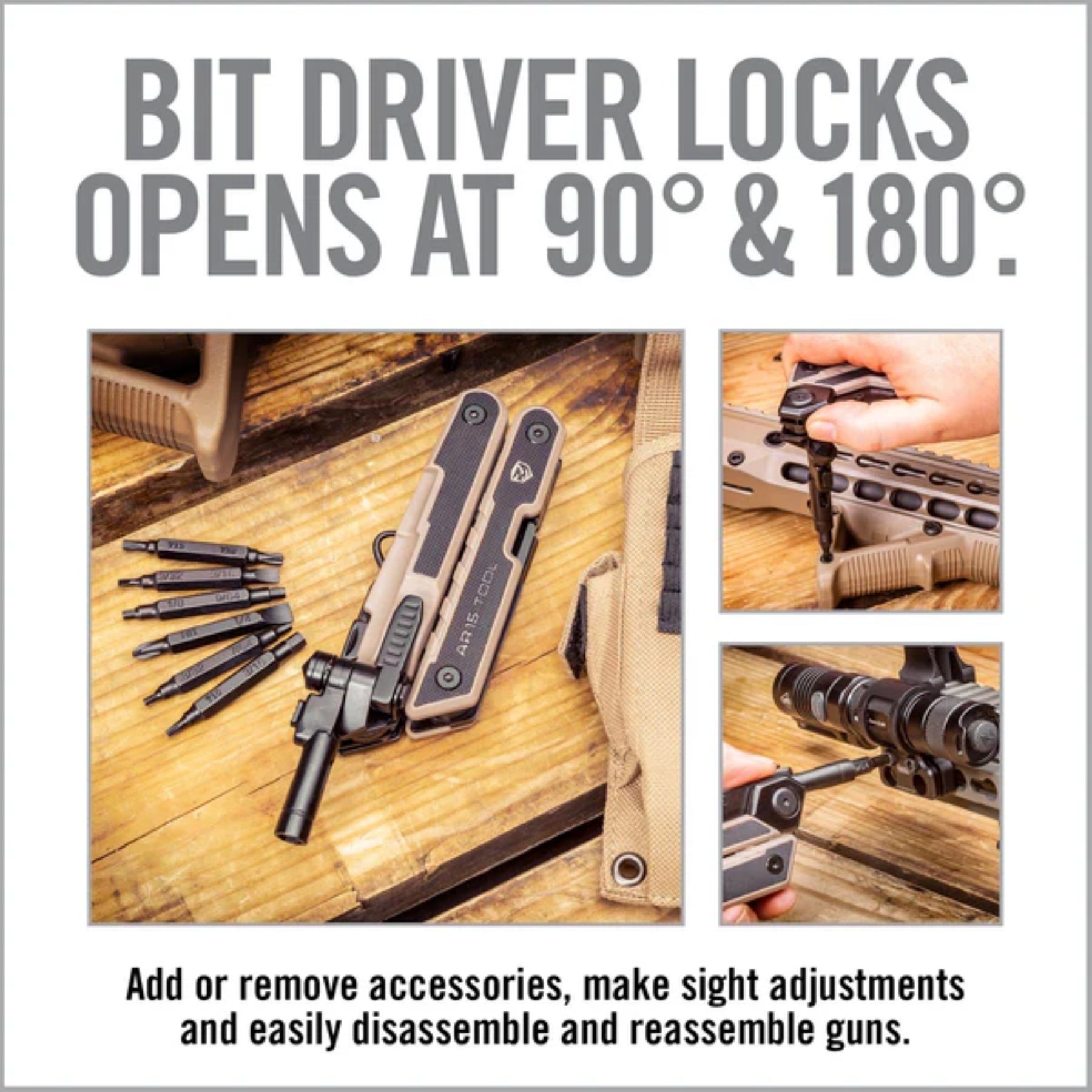 REAL AVID | AR15 TOOL - Multi tool per AR15