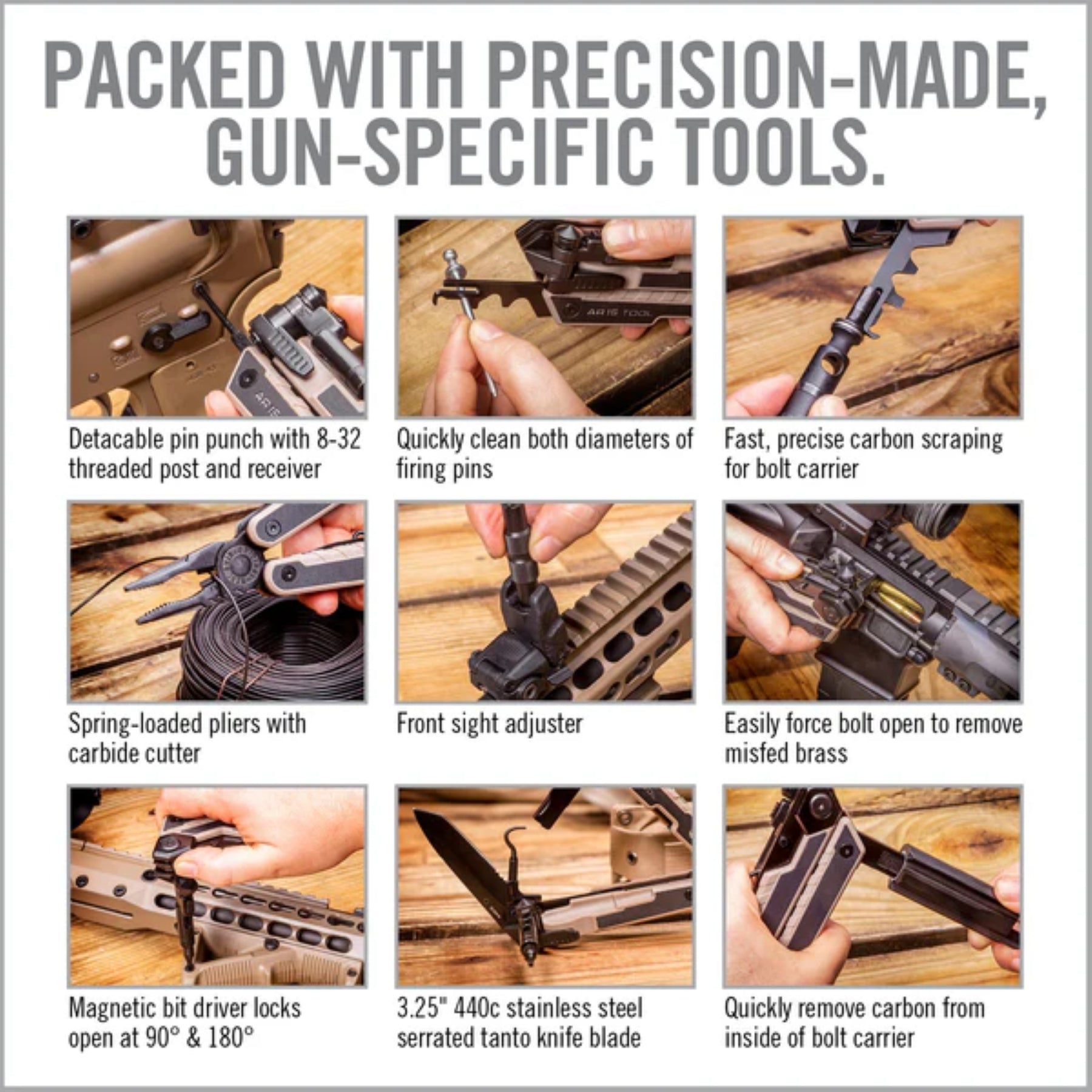 REAL AVID | AR15 TOOL - Multi tool per AR15