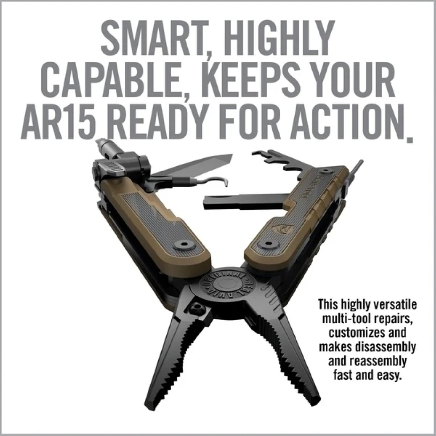 REAL AVID | AR15 TOOL - Multi tool per AR15