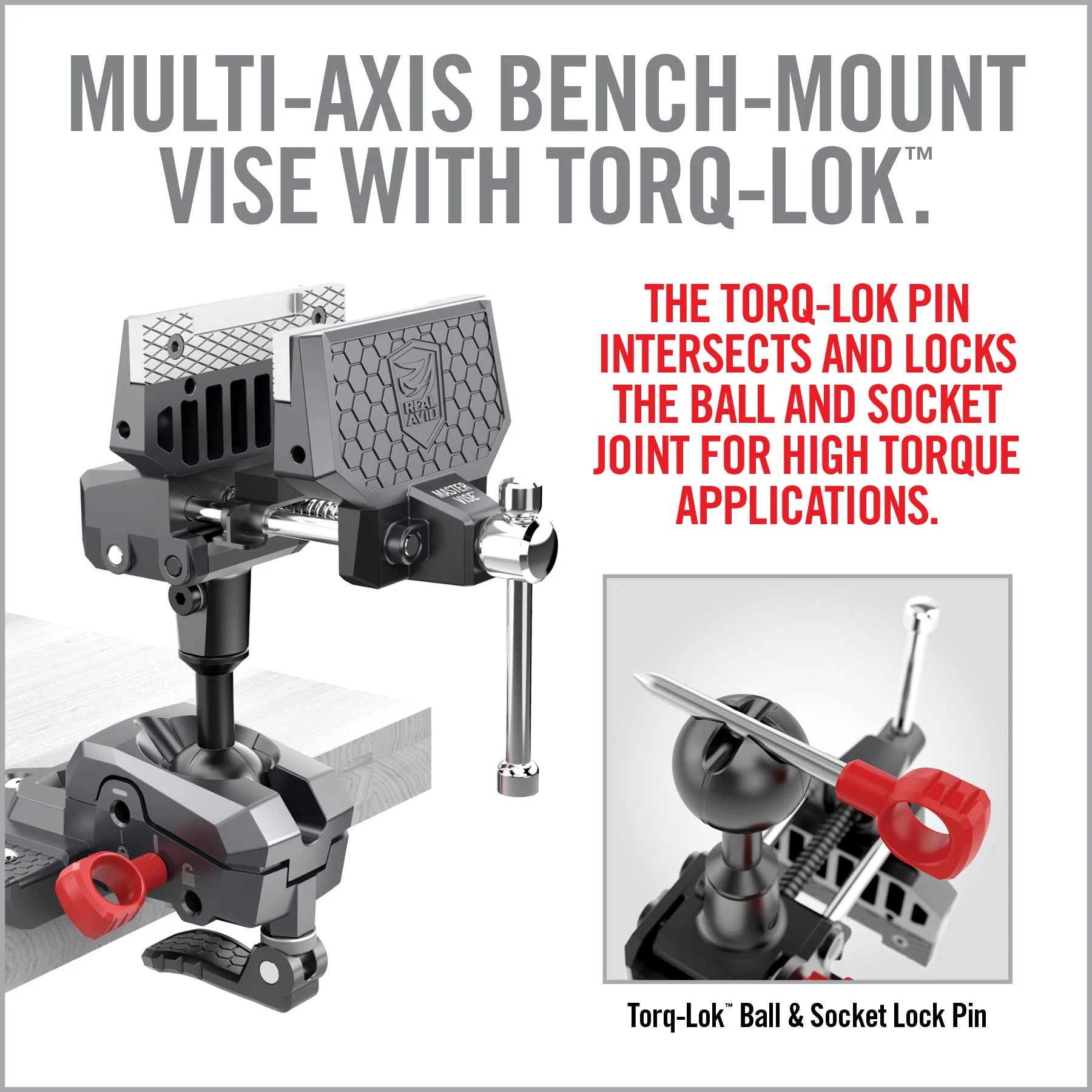 REAL AVID | MASTER GUN VISE - MORSA PER ARMAIOLO