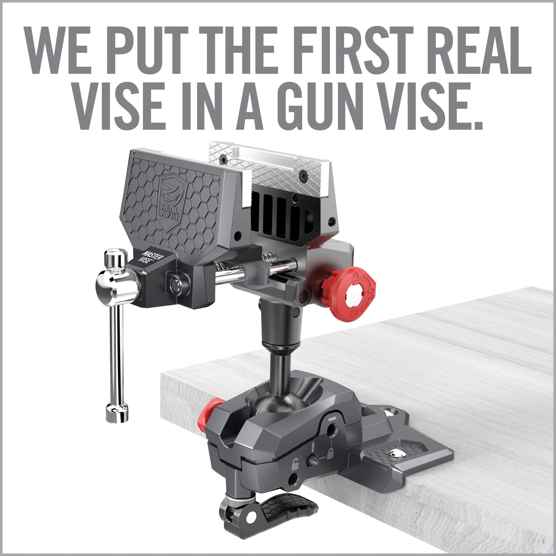 REAL AVID | MASTER GUN VISE - MORSA PER ARMAIOLO