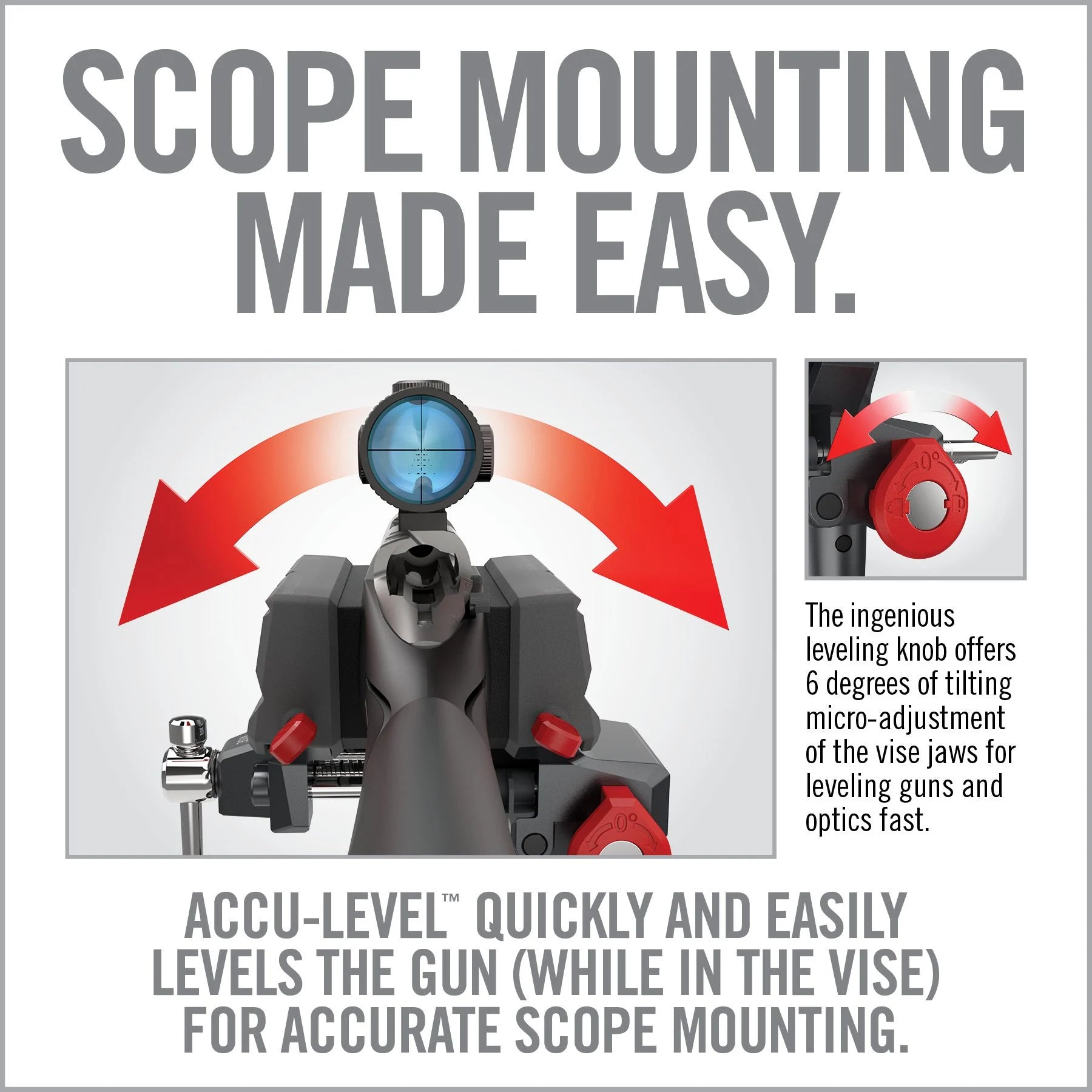 REAL AVID | MASTER GUN VISE - MORSA PER ARMAIOLO