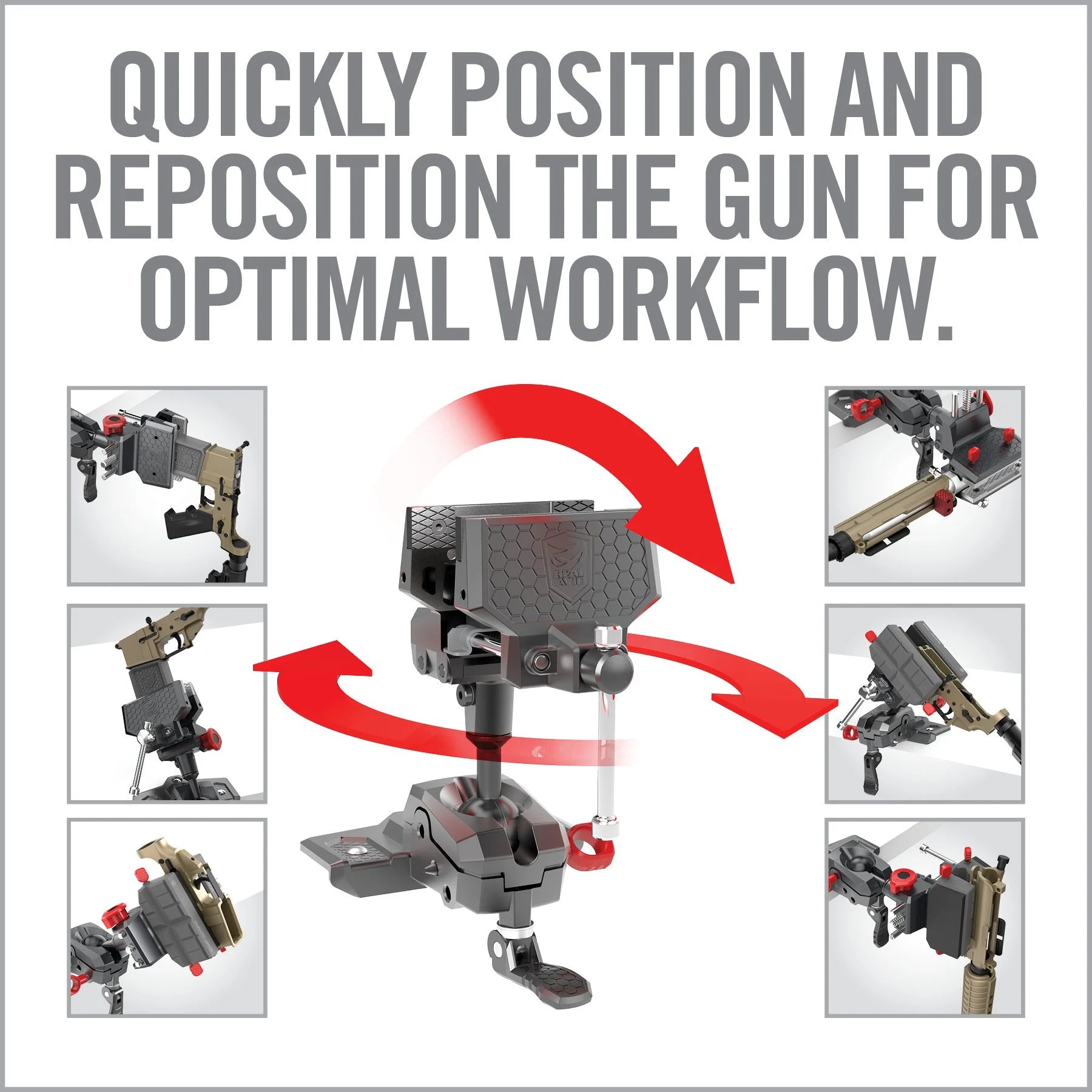 REAL AVID | MASTER GUN VISE - MORSA PER ARMAIOLO